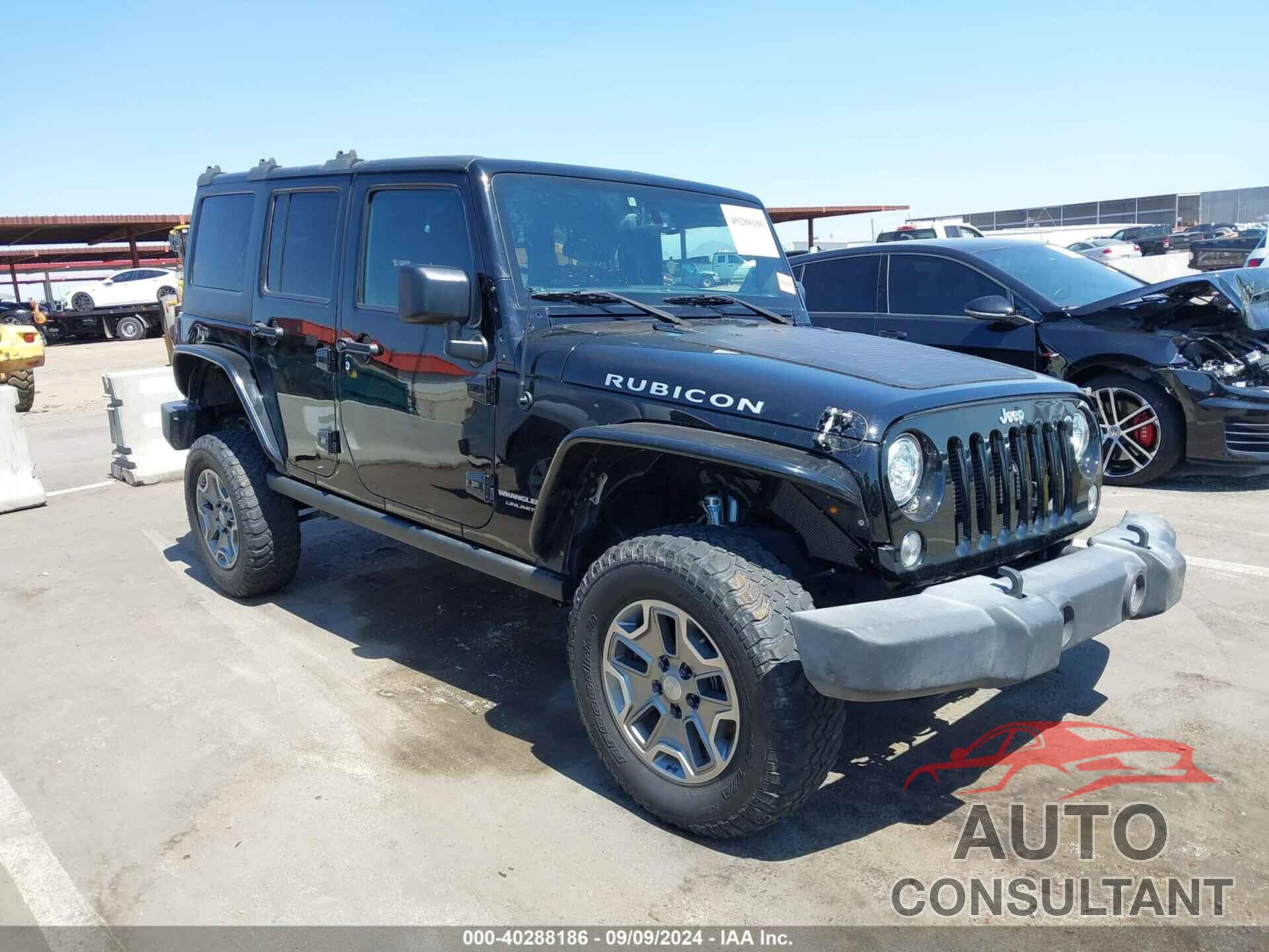 JEEP WRANGLER JK UNLIMITED 2018 - 1C4BJWFG4JL847262