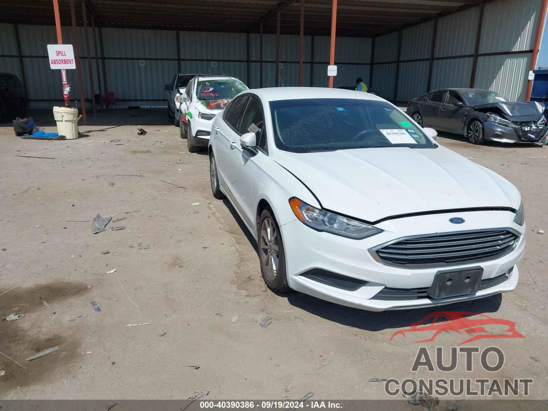 FORD FUSION 2017 - 3FA6P0H73HR150743