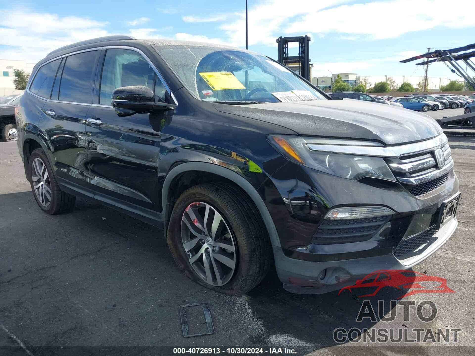 HONDA PILOT 2016 - 5FNYF5H96GB047742