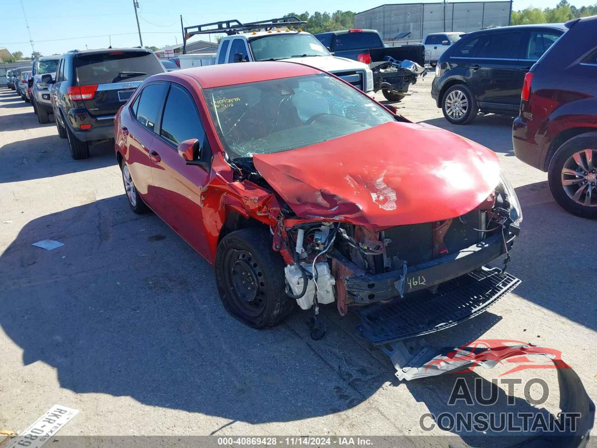 TOYOTA COROLLA 2018 - 5YFBURHE8JP804667