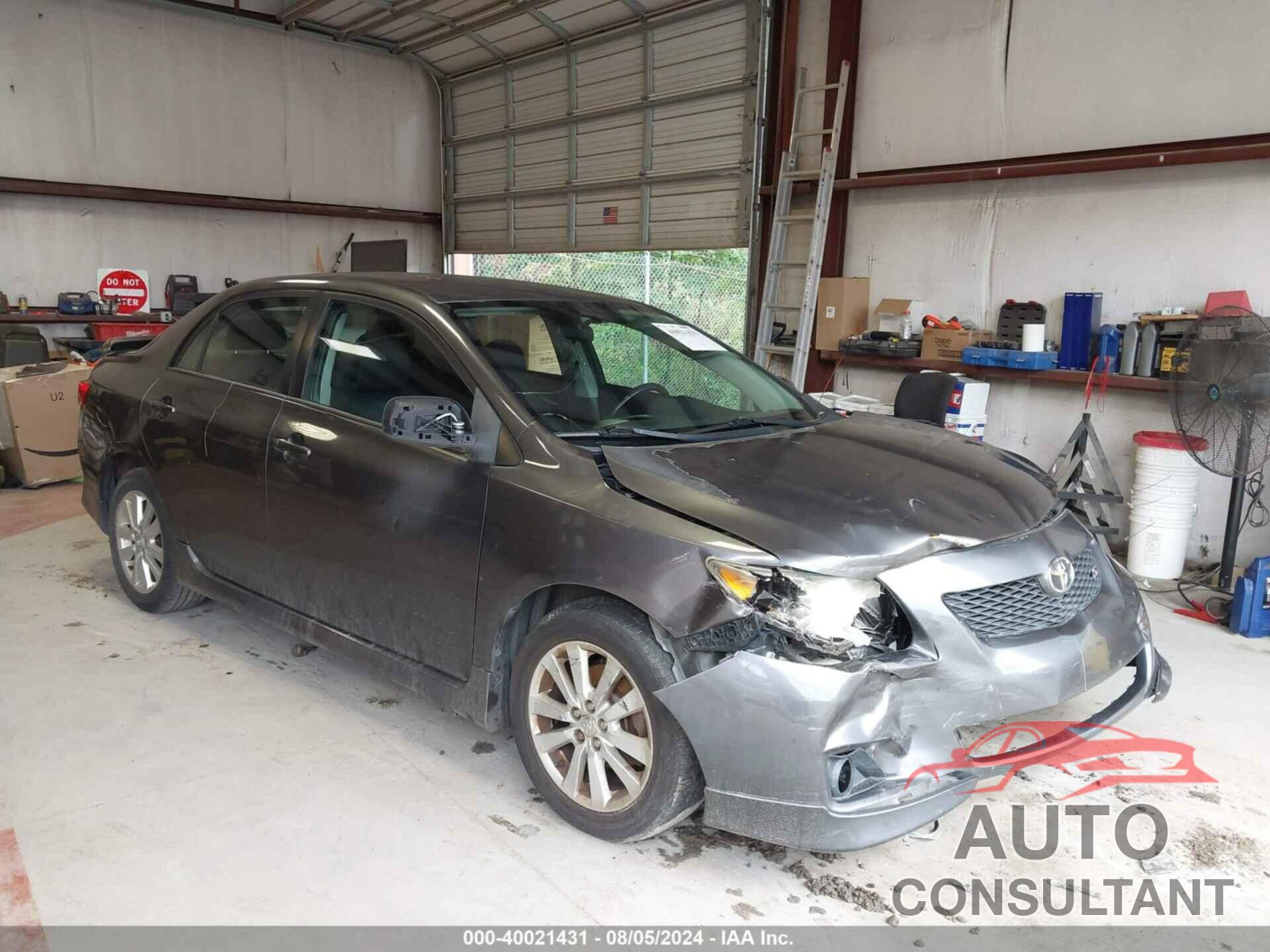 TOYOTA COROLLA 2010 - 2T1BU4EE9AC493368