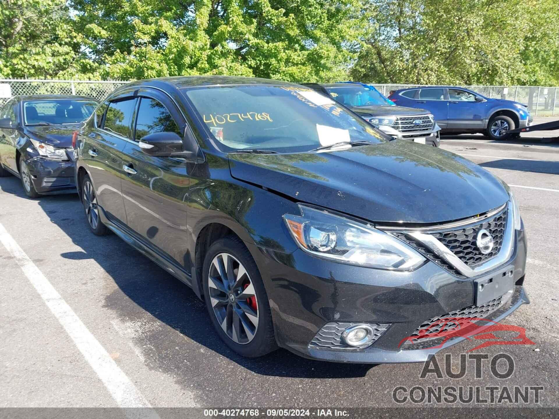 NISSAN SENTRA 2019 - 3N1AB7AP4KY297773