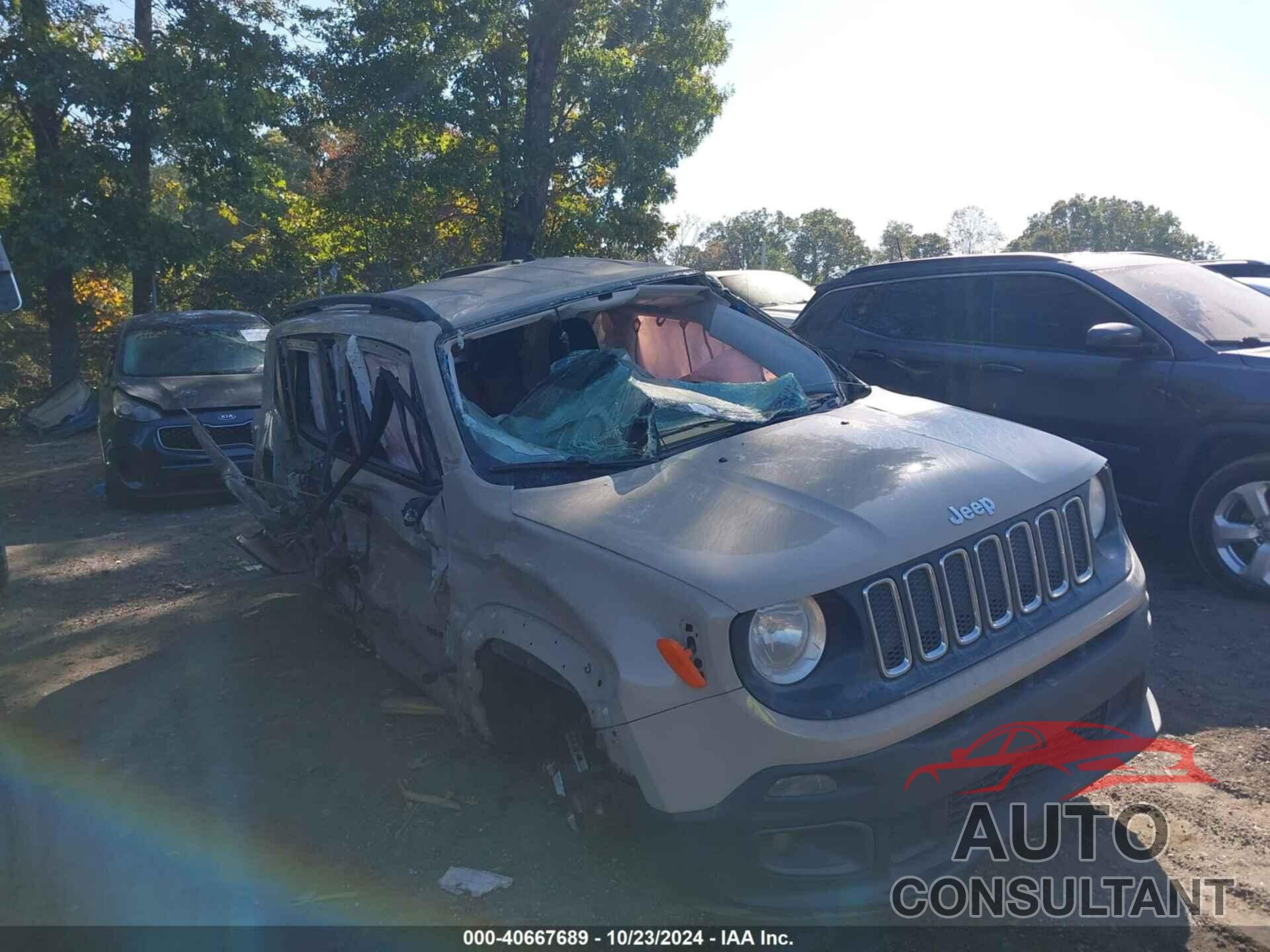 JEEP RENEGADE 2016 - ZACCJABT4GPD62084