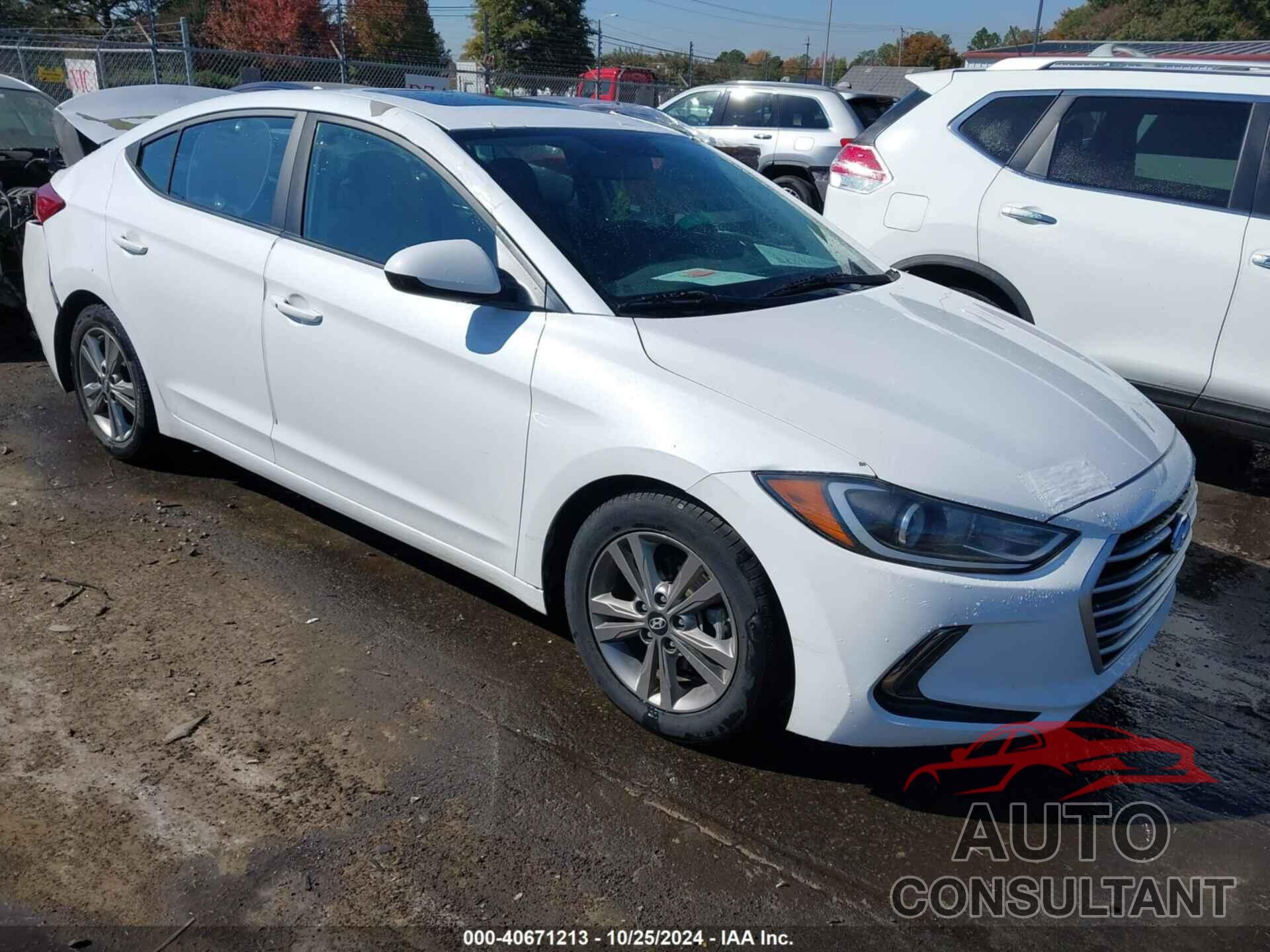 HYUNDAI ELANTRA 2017 - 5NPD84LF1HH137660
