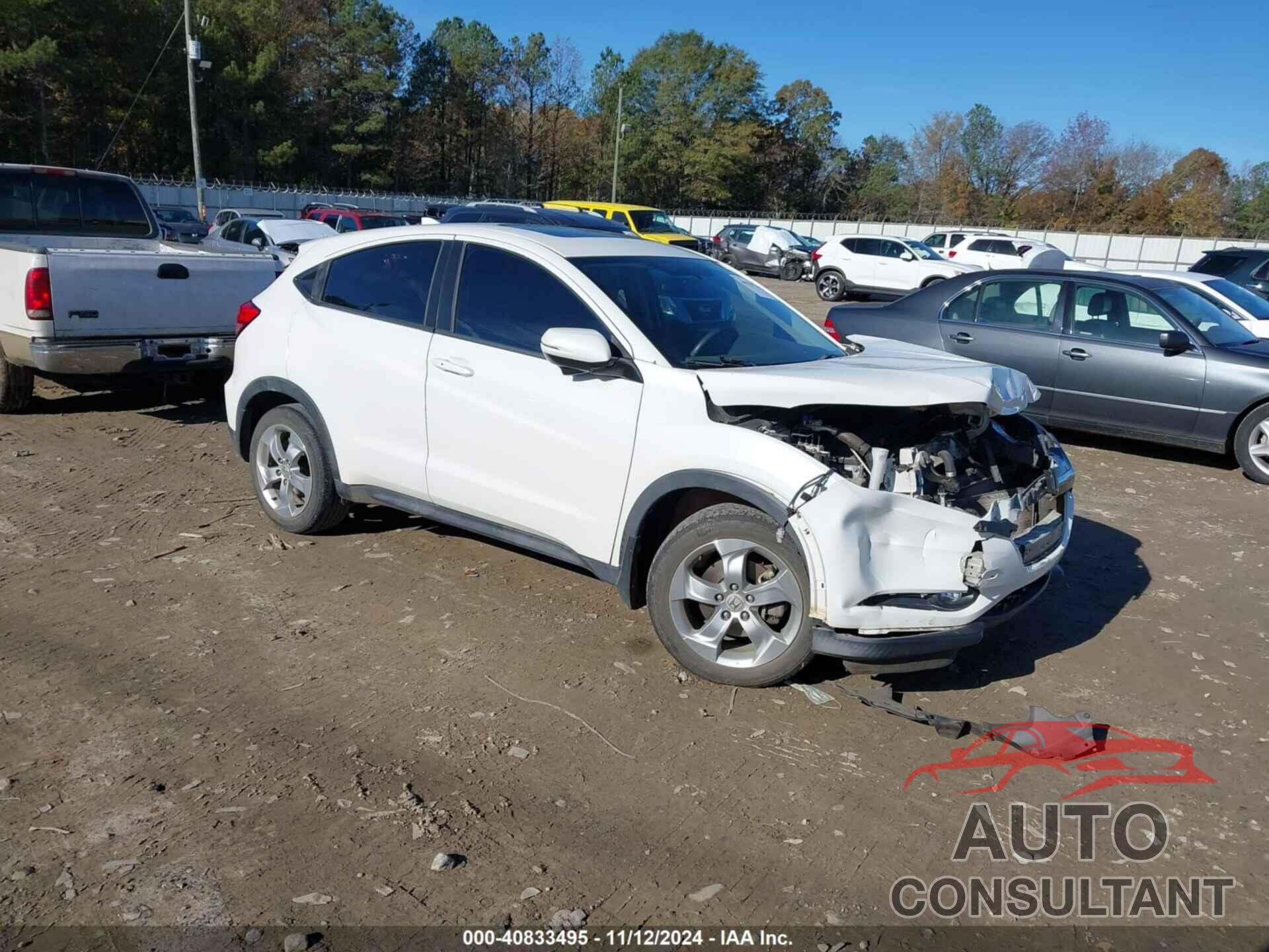 HONDA HR-V 2016 - 3CZRU5H54GM747255