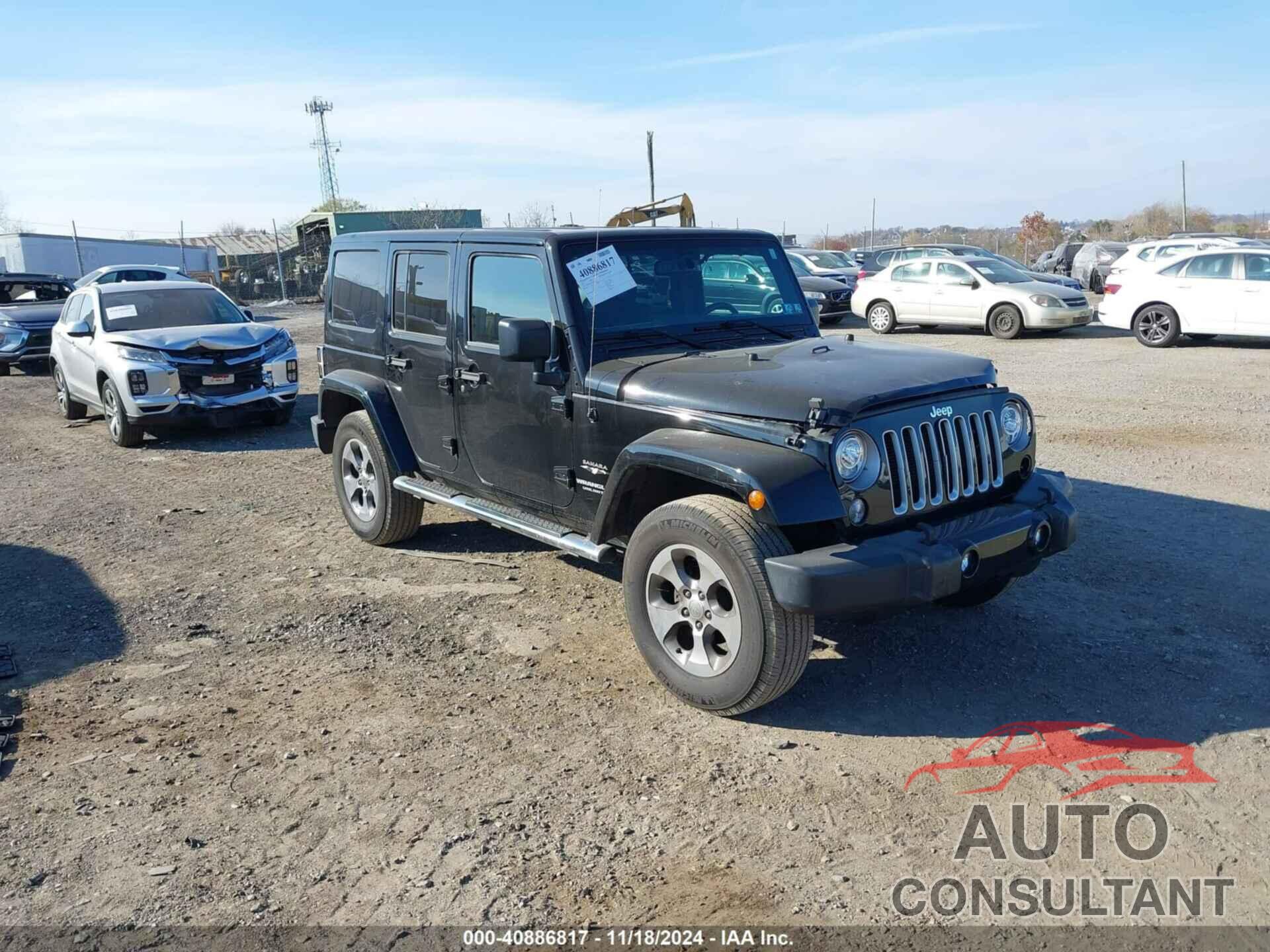 JEEP WRANGLER UNLIMITED 2017 - 1C4BJWEG5HL672385