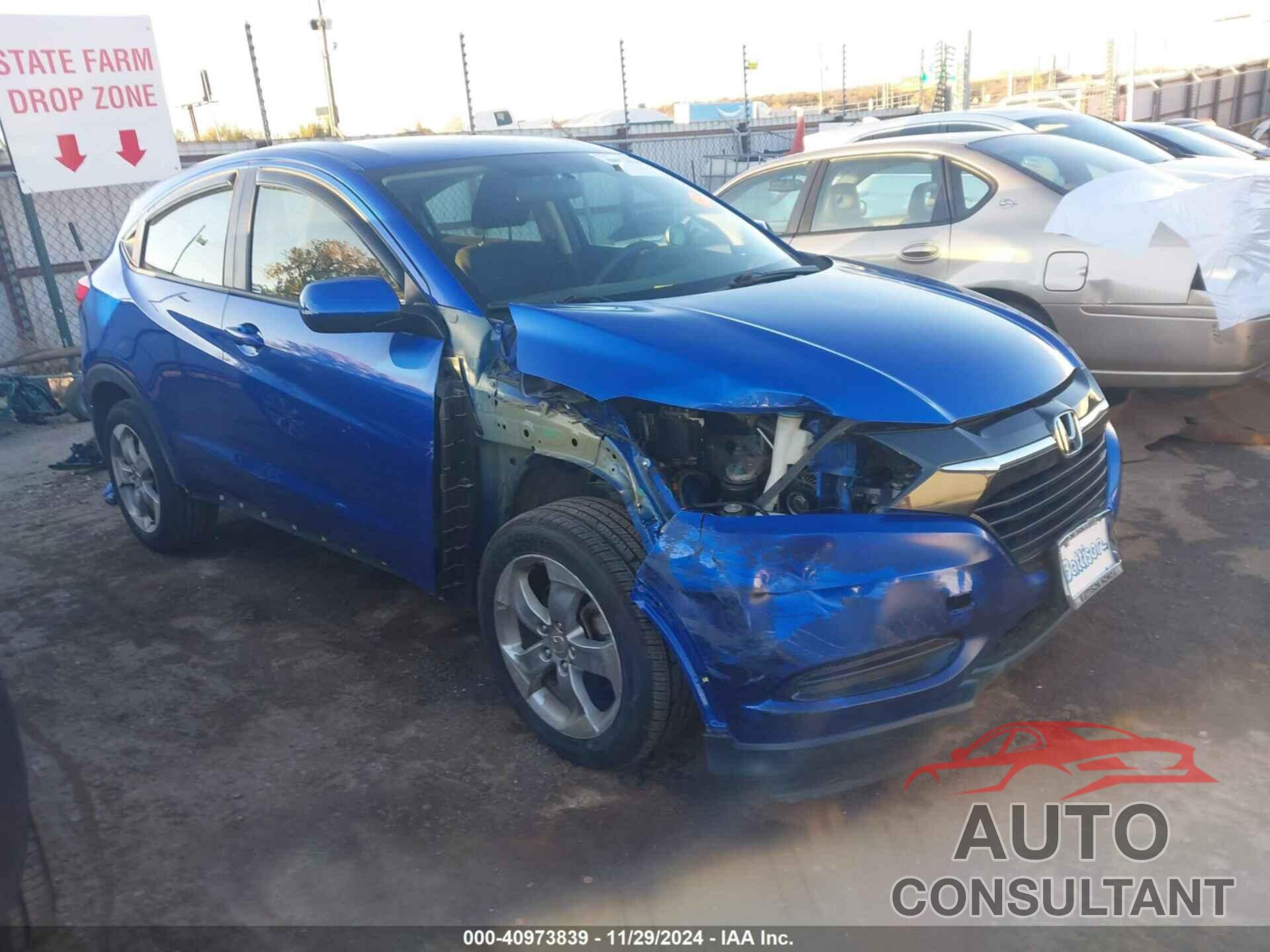 HONDA HR-V 2018 - 3CZRU6H32JM712449