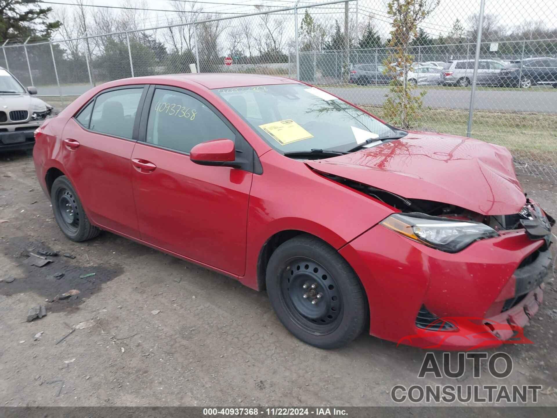 TOYOTA COROLLA 2017 - 2T1BURHE5HC766650