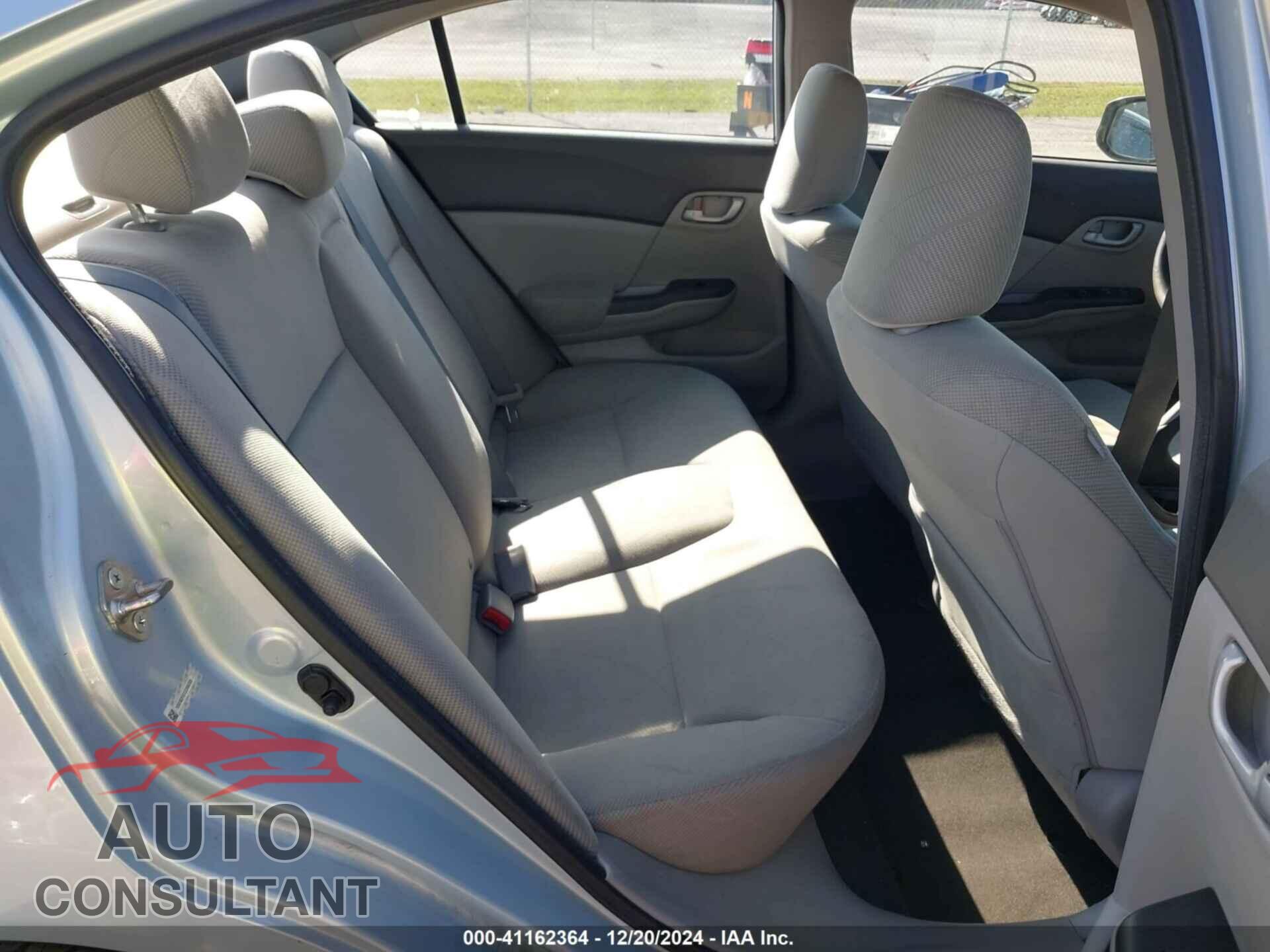 HONDA CIVIC SDN 2012 - 19XFB2F57CE066205