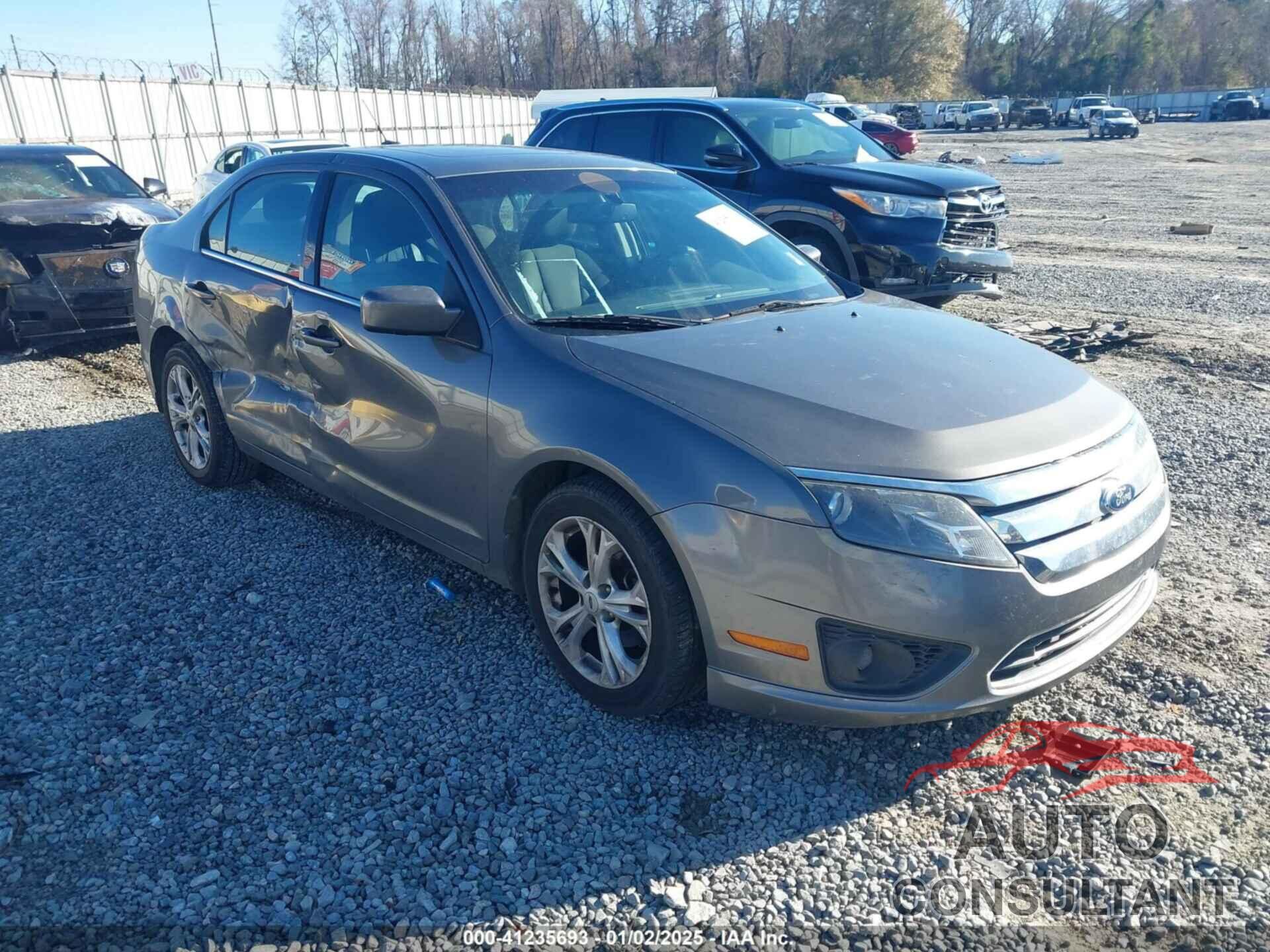 FORD FUSION 2012 - 3FAHP0HA7CR102613