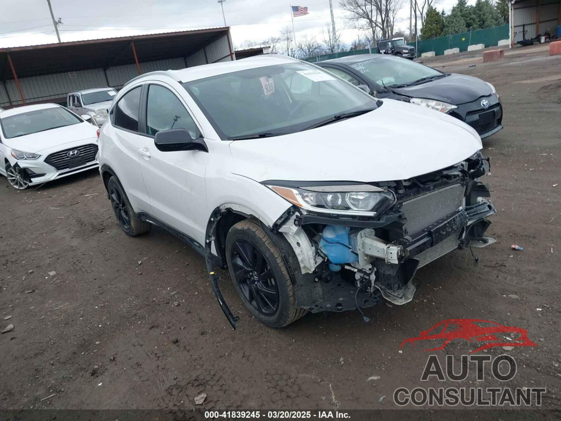 HONDA HR-V 2021 - 3CZRU6H15MM752916