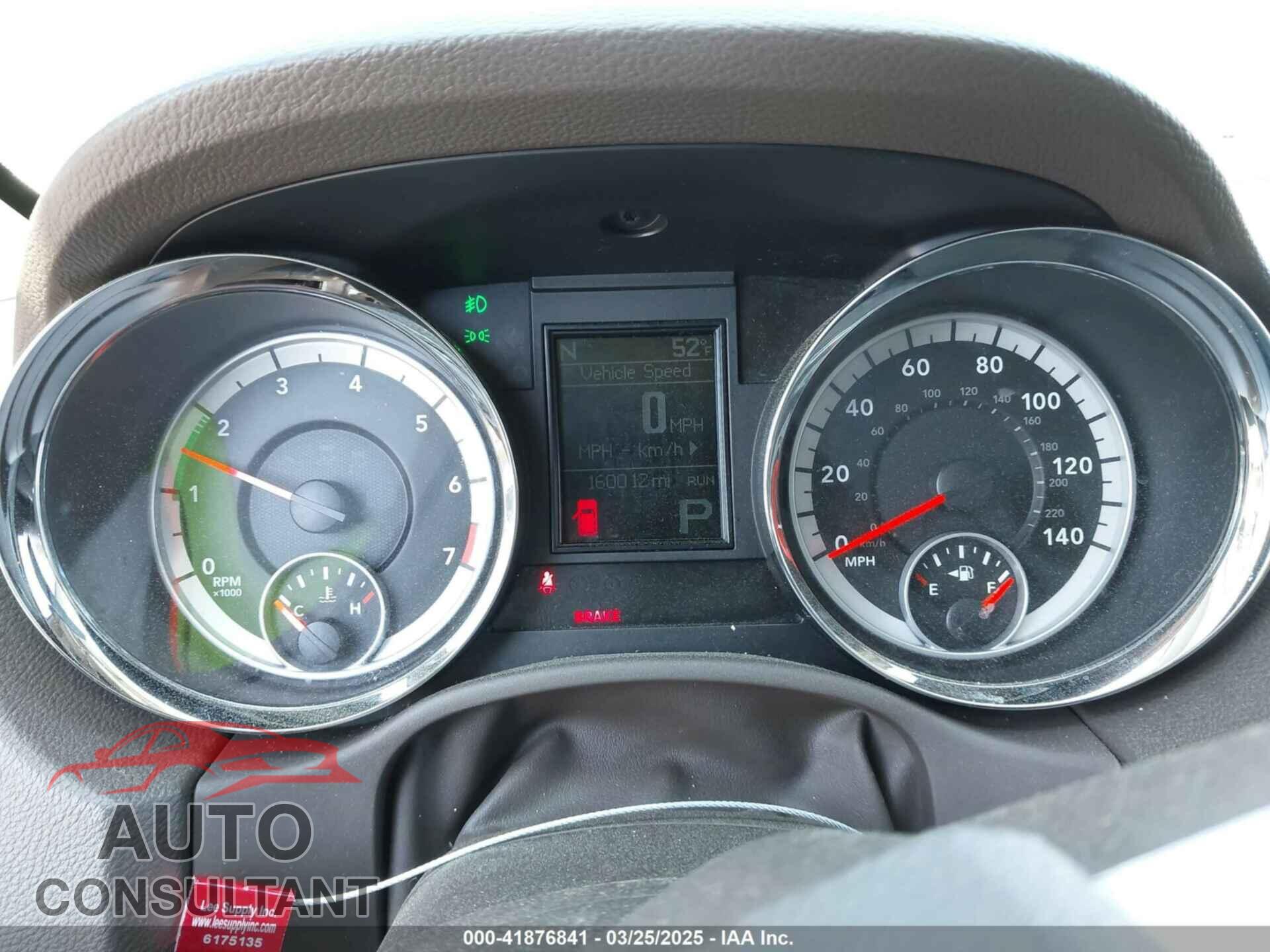 DODGE DURANGO 2013 - 1C4RDHDG8DC698668