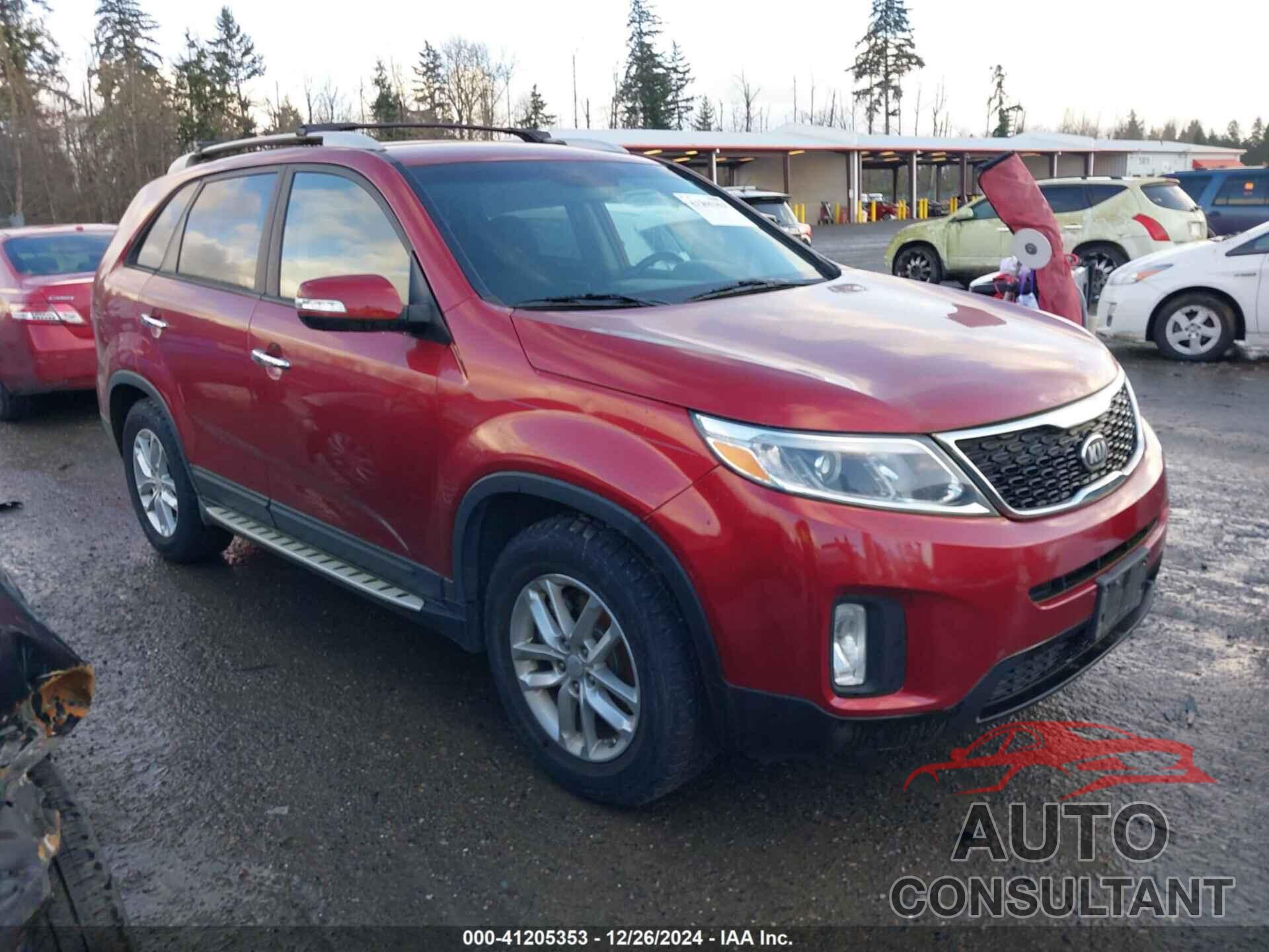 KIA SORENTO 2014 - 5XYKT4A7XEG482772