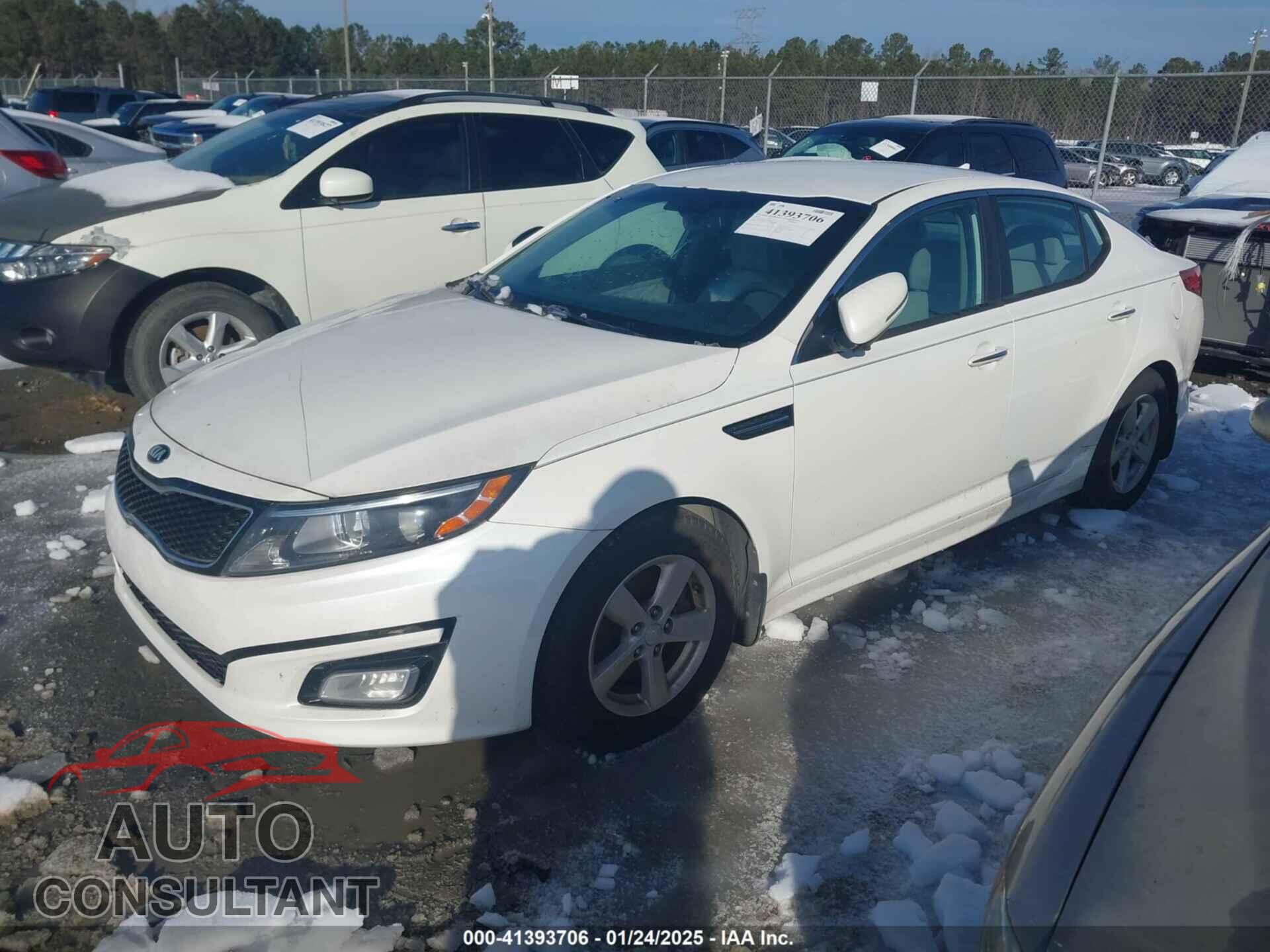 KIA OPTIMA 2015 - KNAGM4A71F5580809