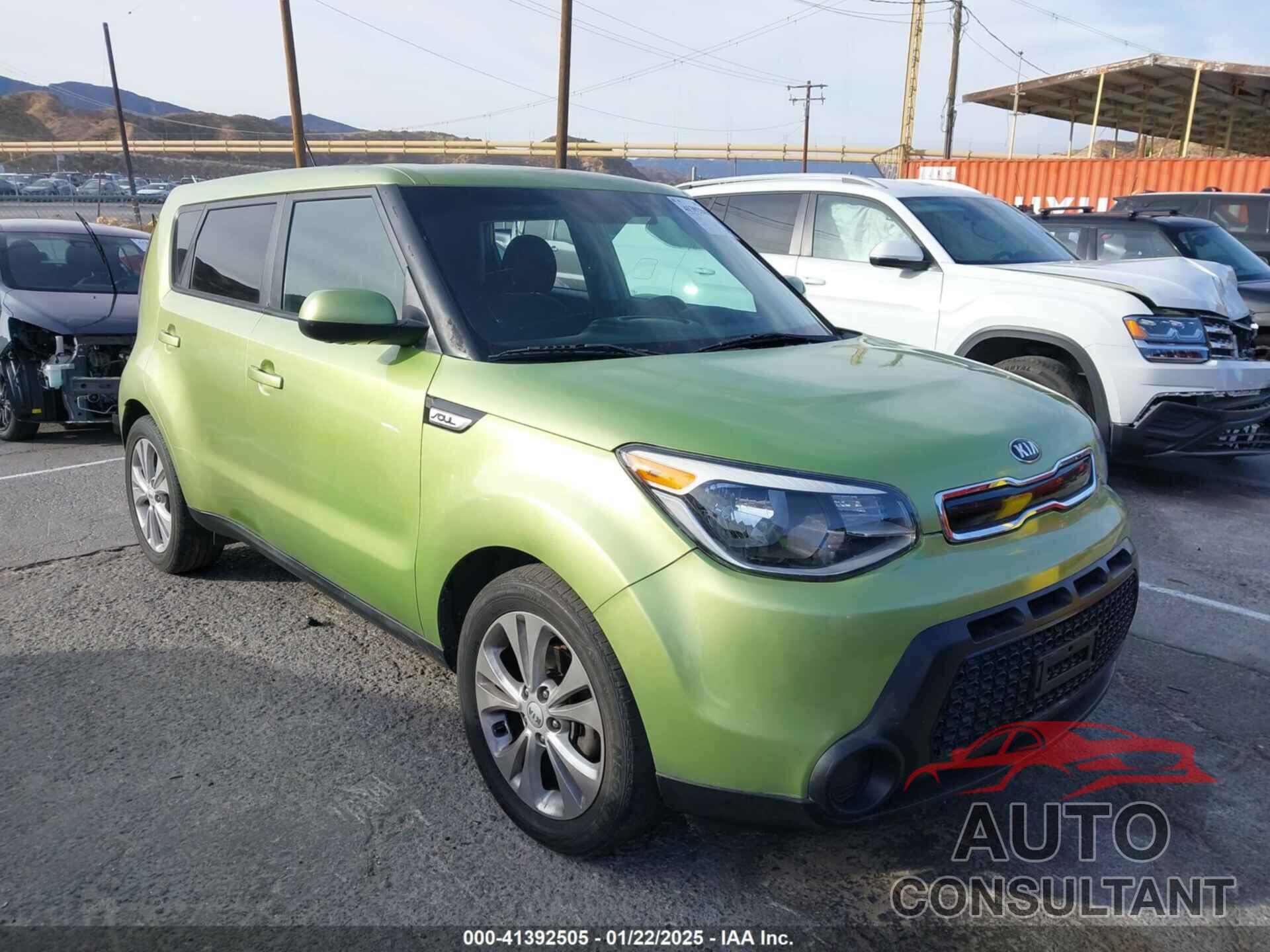 KIA SOUL 2015 - KNDJP3A53F7762038