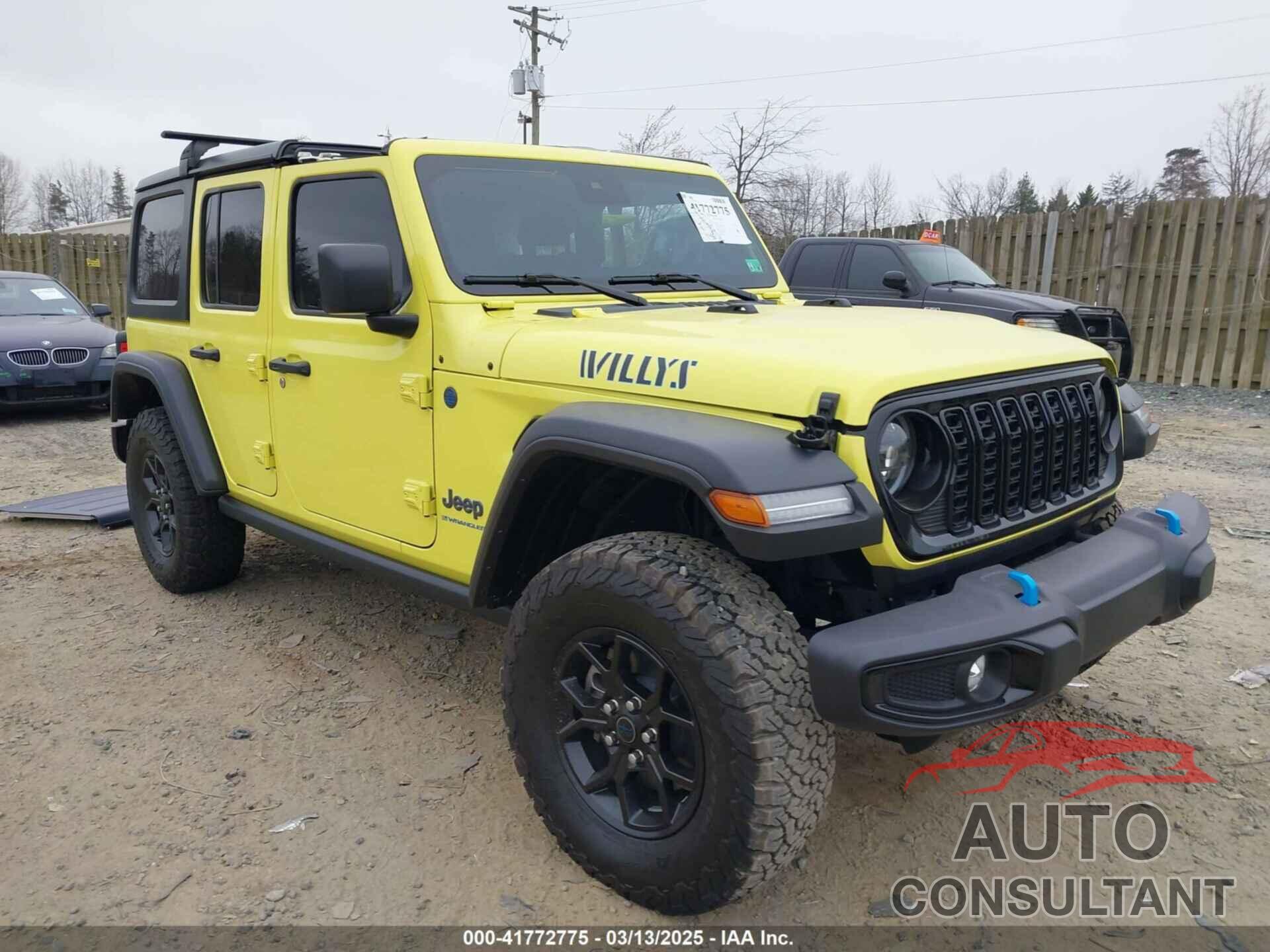 JEEP WRANGLER 4XE 2024 - 1C4RJXN62RW121018
