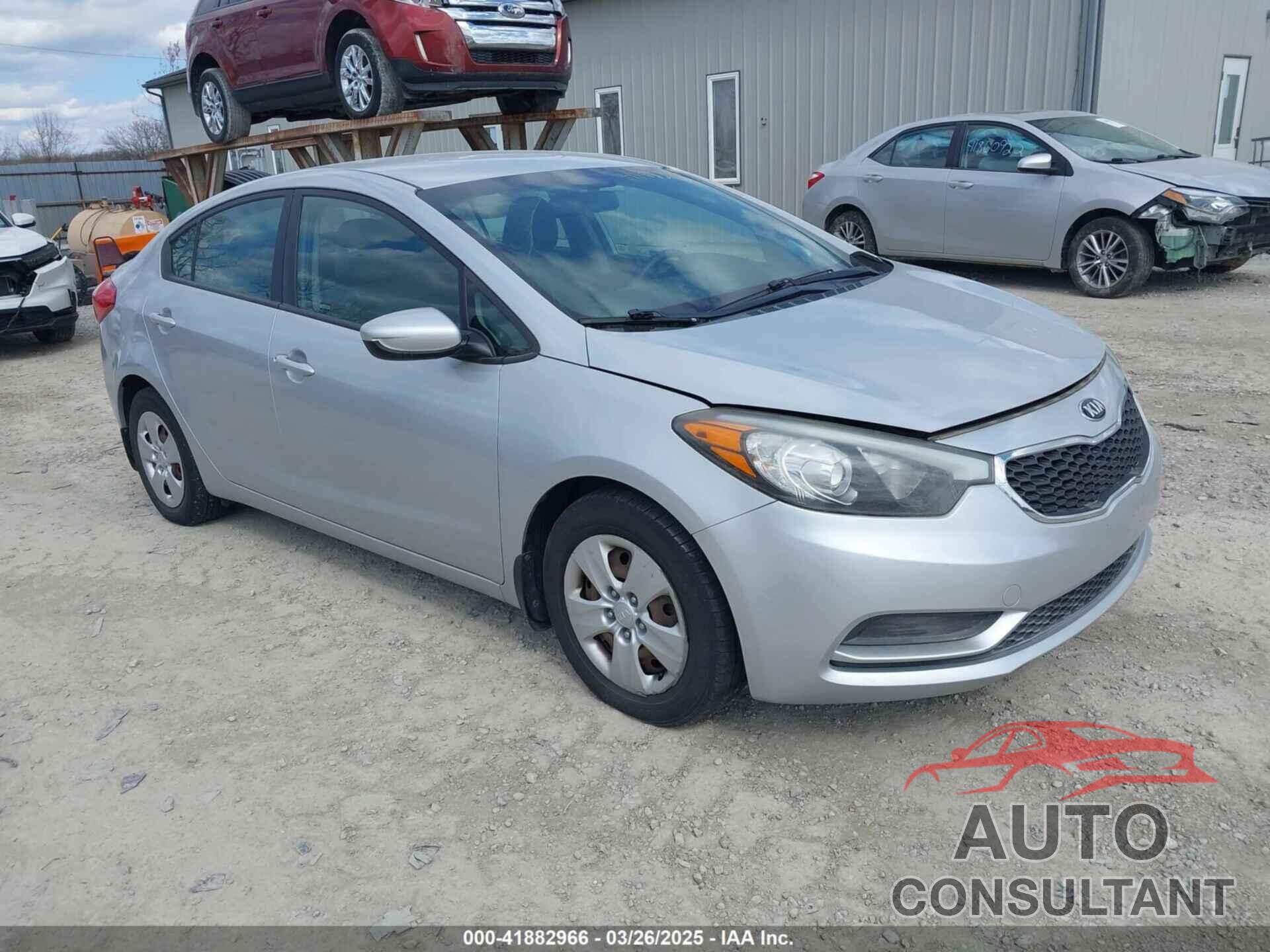 KIA FORTE 2015 - KNAFK4A60F5341048