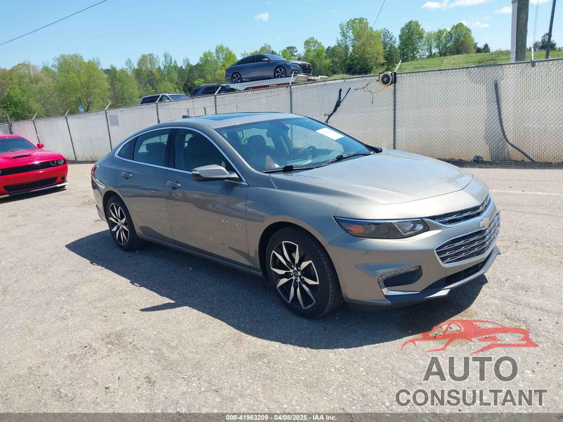 CHEVROLET MALIBU 2017 - 1G1ZE5ST1HF196271