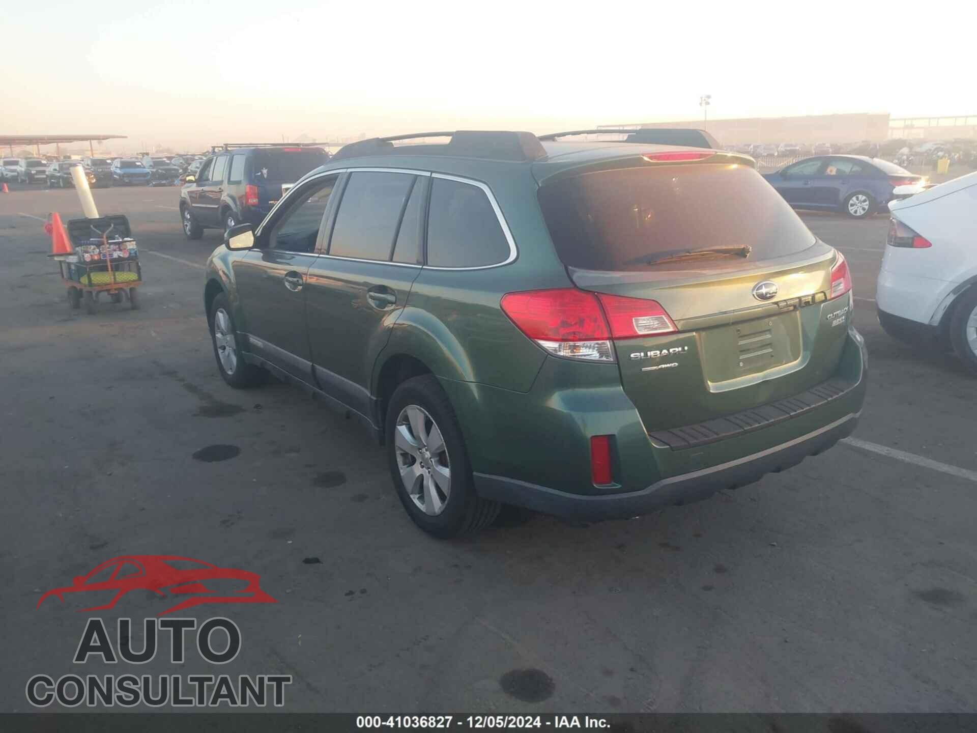 SUBARU OUTBACK 2010 - 4S4BRBKC2A3322393