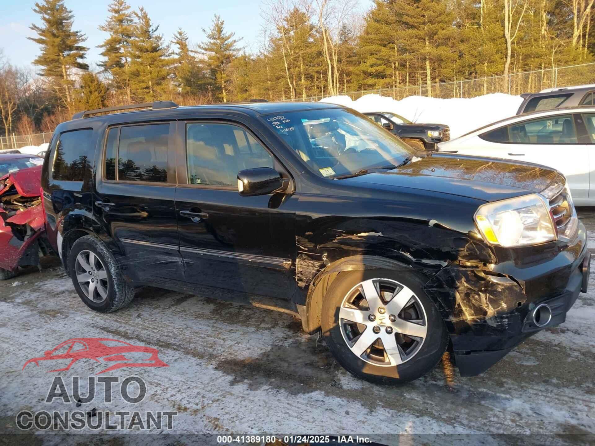 HONDA PILOT 2012 - 5FNYF4H92CB043336