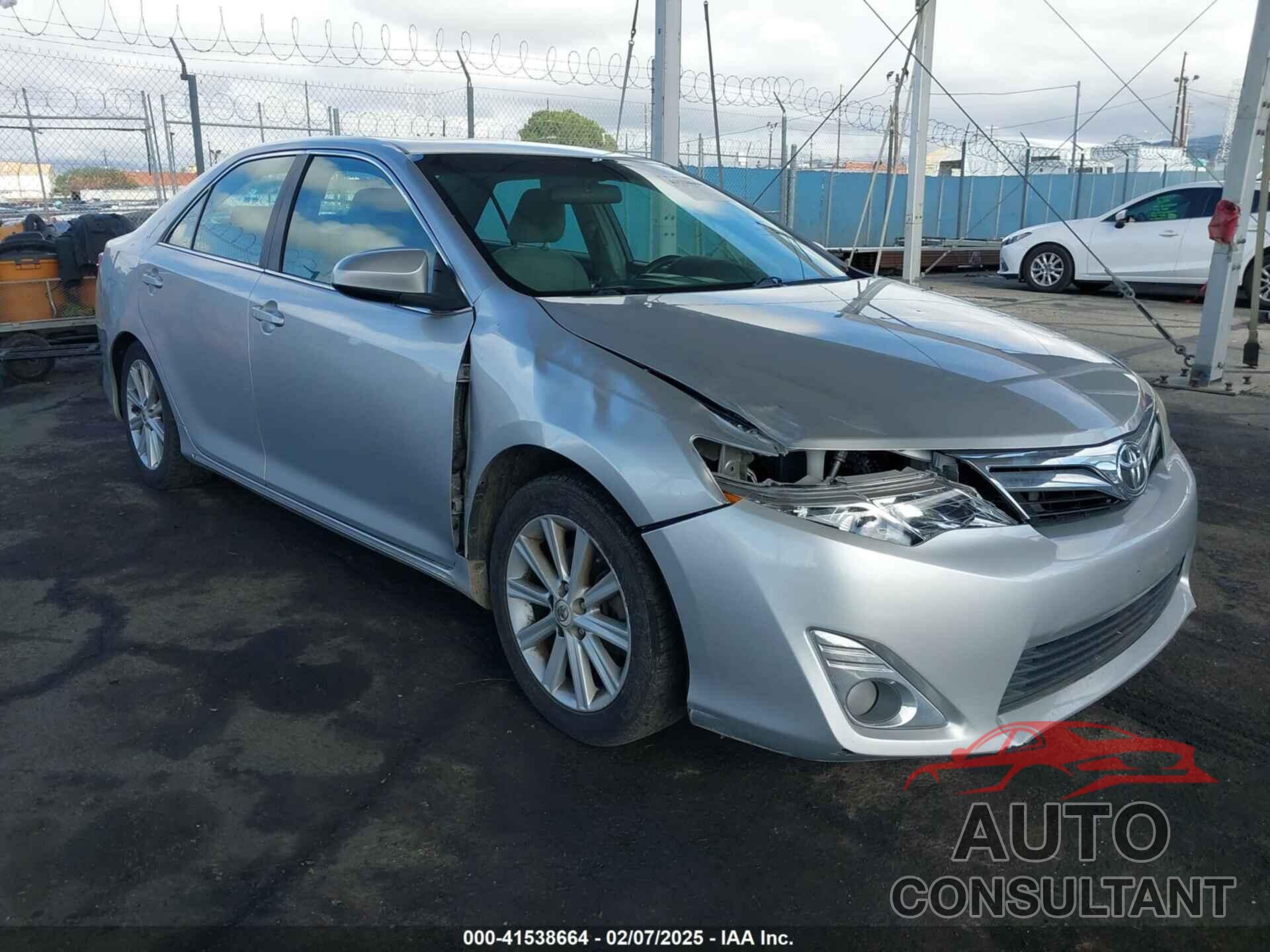 TOYOTA CAMRY 2012 - 4T4BF1FK1CR183610