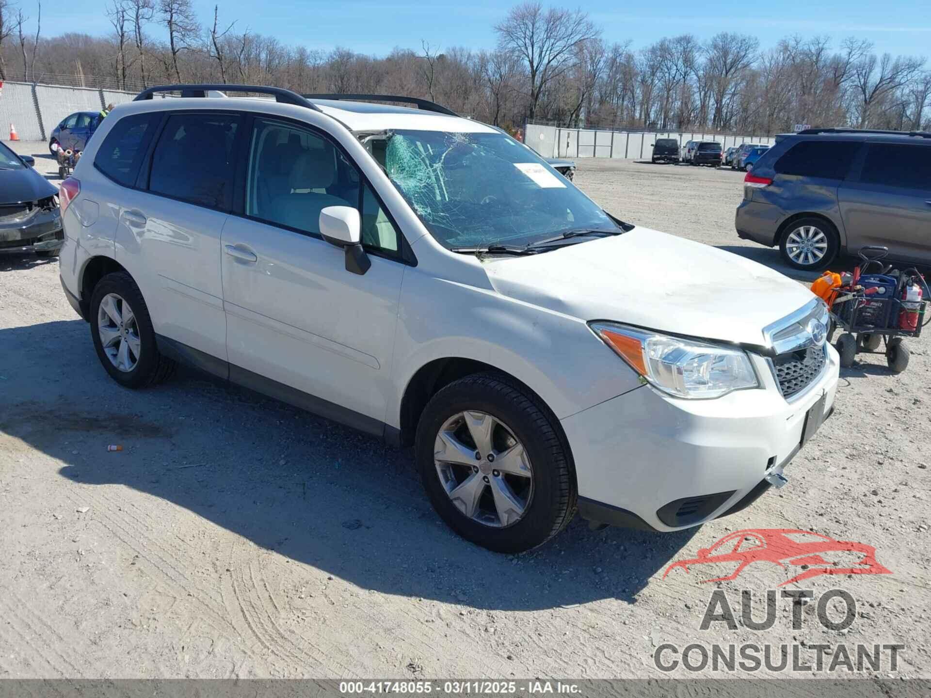 SUBARU FORESTER 2016 - JF2SJADC6GH448921