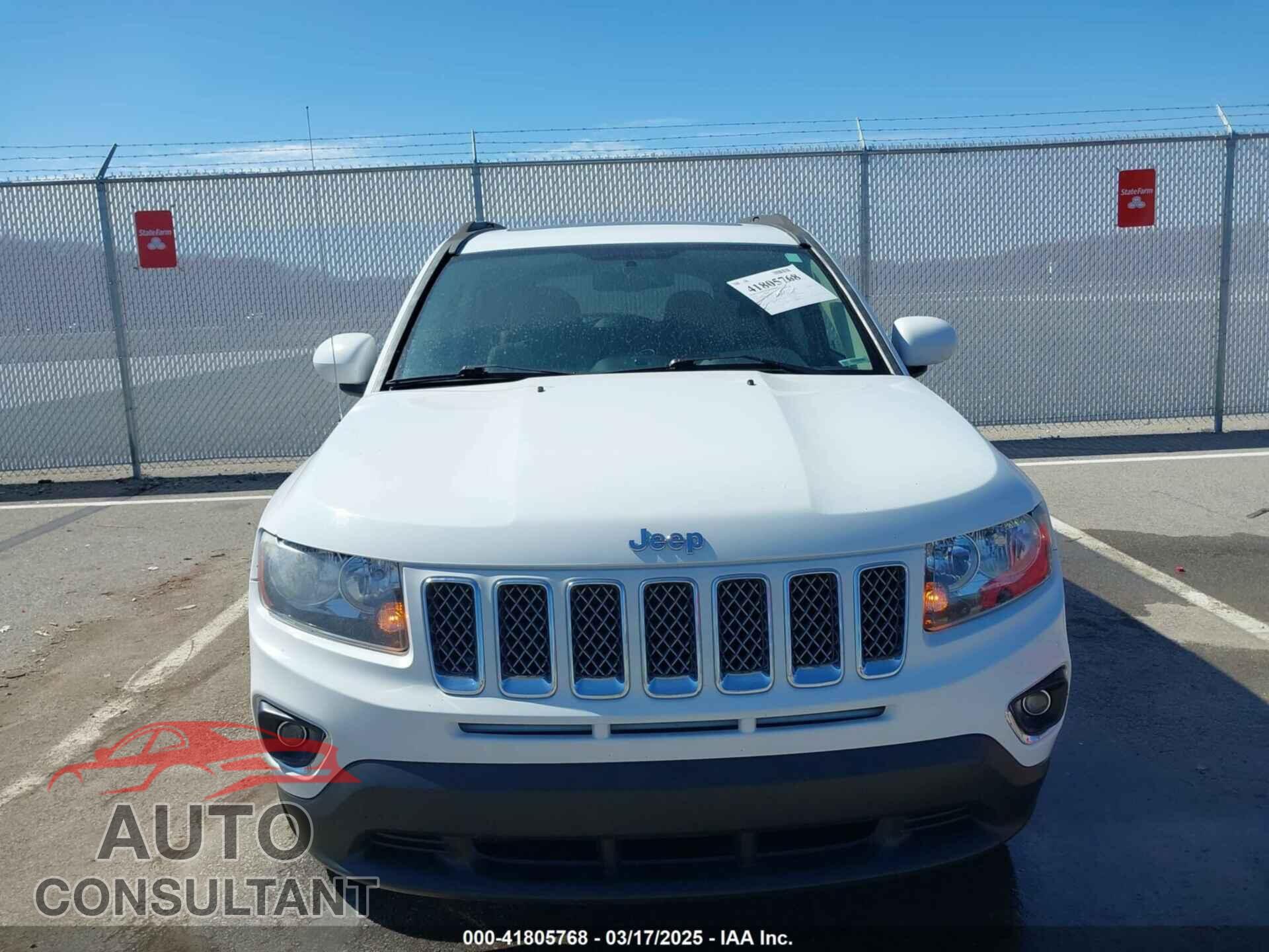 JEEP COMPASS 2015 - 1C4NJDEB8FD396541