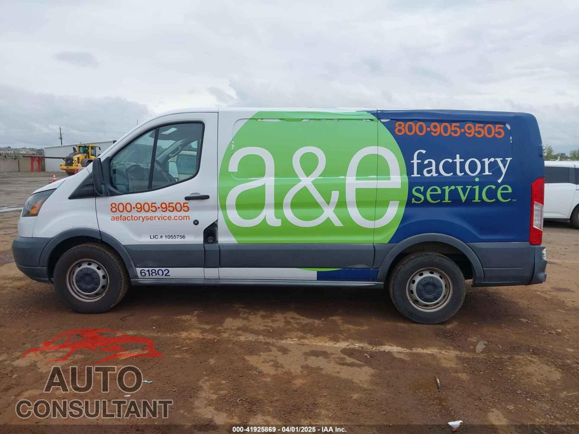 FORD TRANSIT-150 2016 - 1FTYE1YM3GKB08757