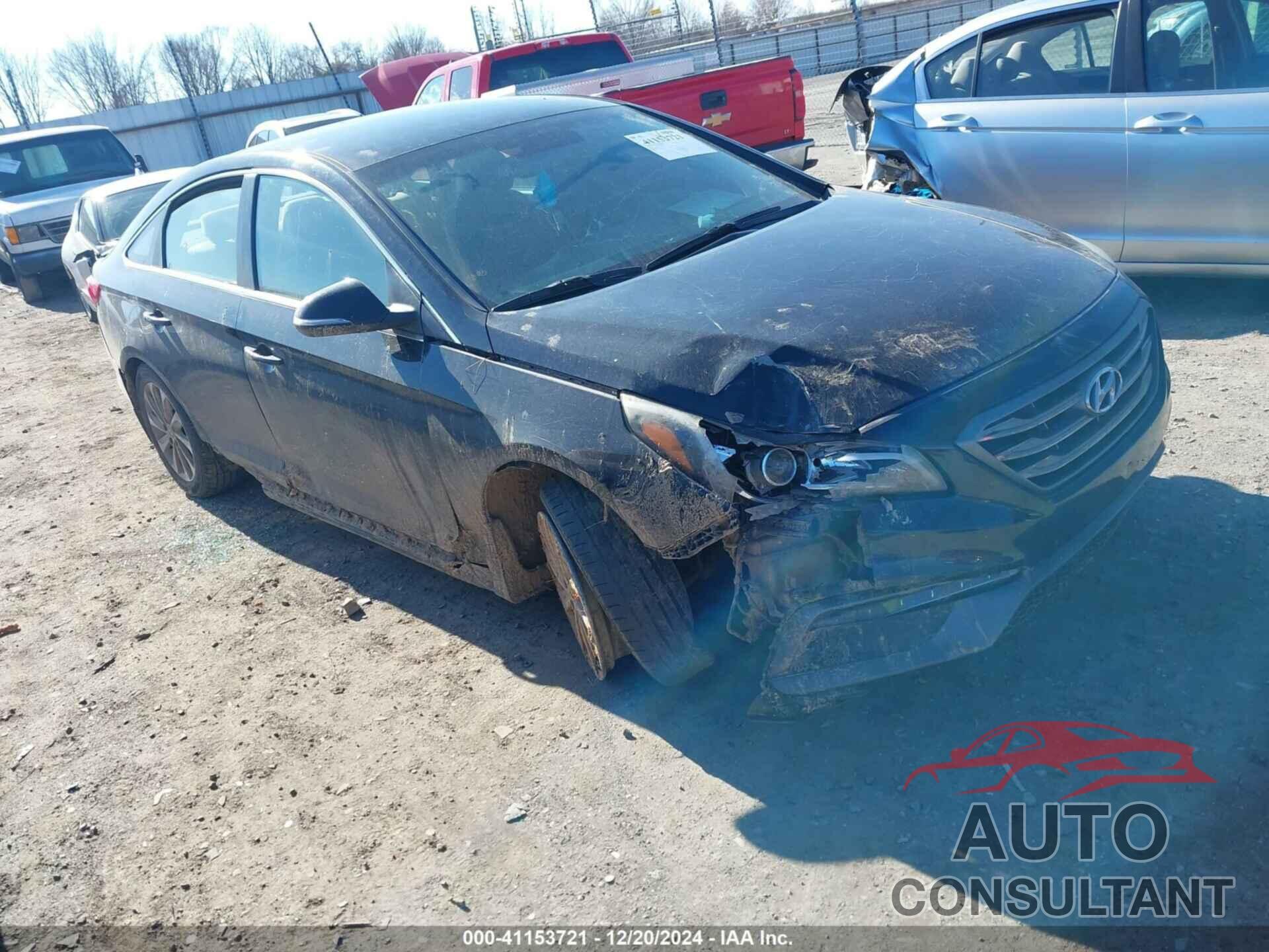 HYUNDAI SONATA 2017 - 5NPE34AF1HH436915