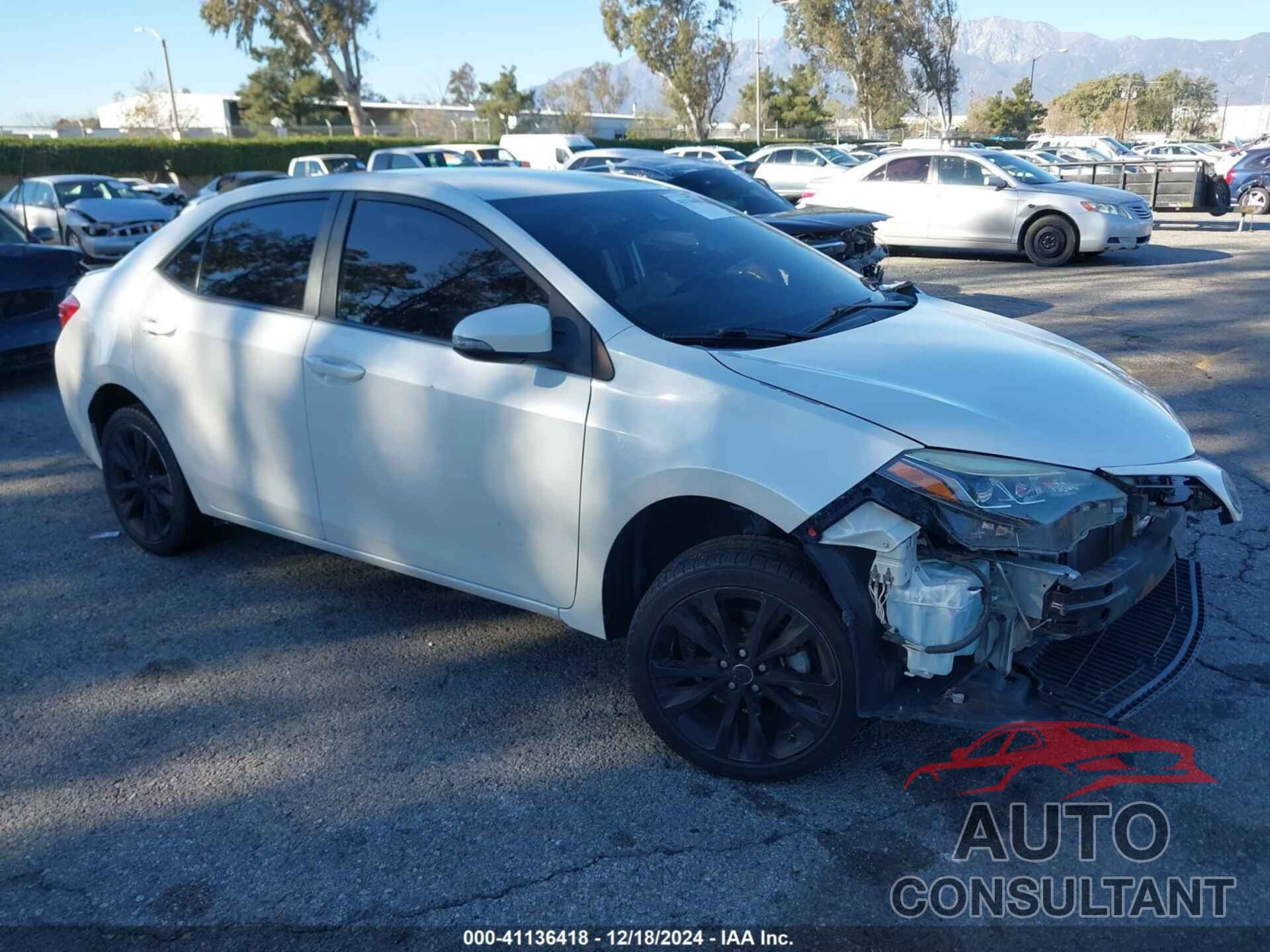 TOYOTA COROLLA 2017 - 5YFBURHE4HP714393