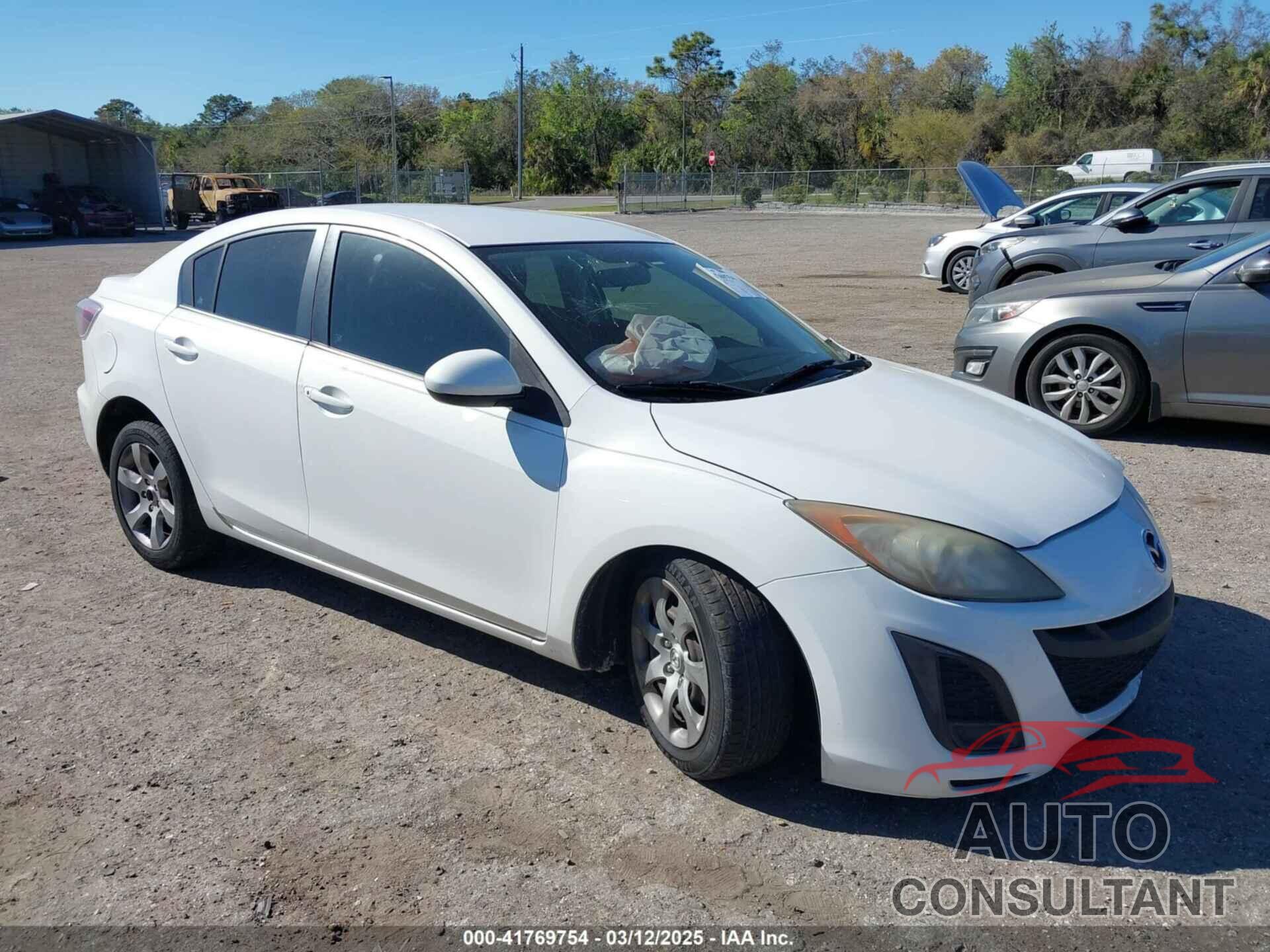 MAZDA MAZDA3 2011 - JM1BL1UFXB1434590