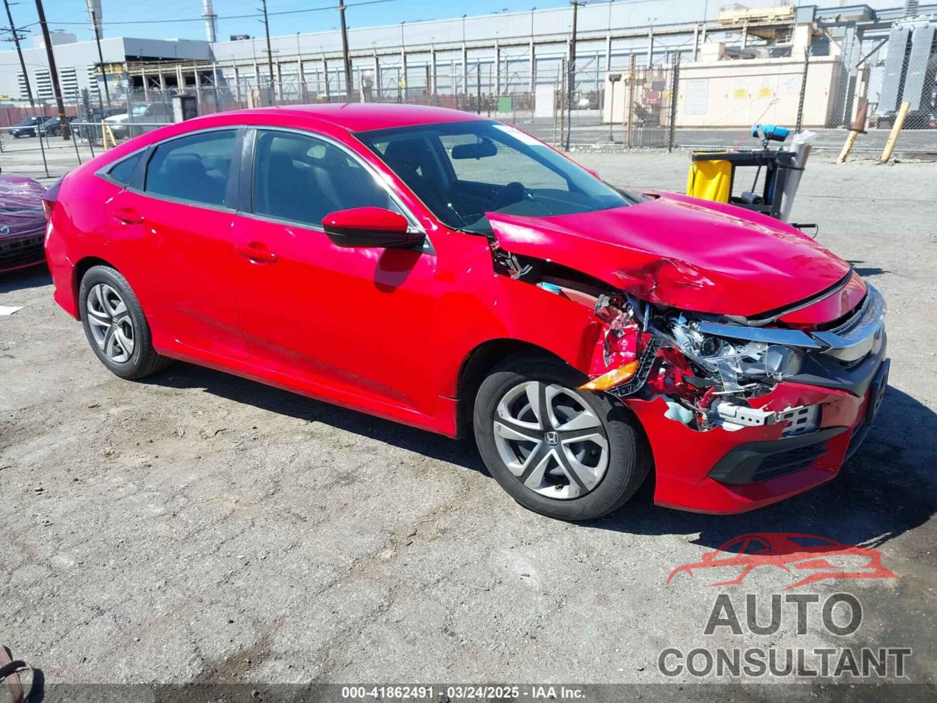 HONDA CIVIC 2018 - 2HGFC2F54JH542197