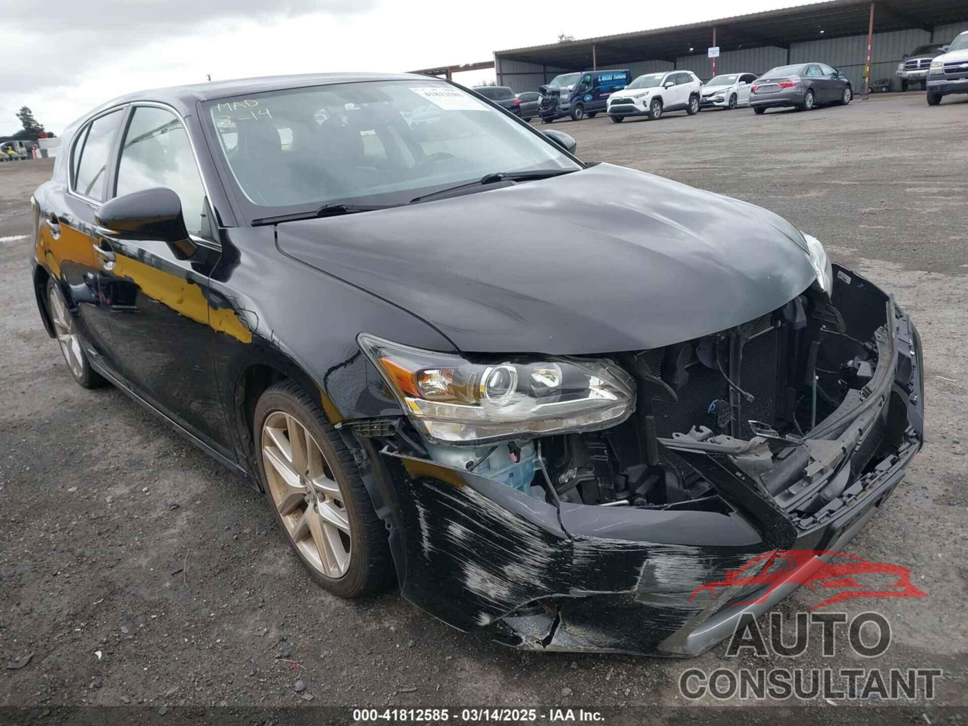 LEXUS CT 200H 2015 - JTHKD5BH0F2245020