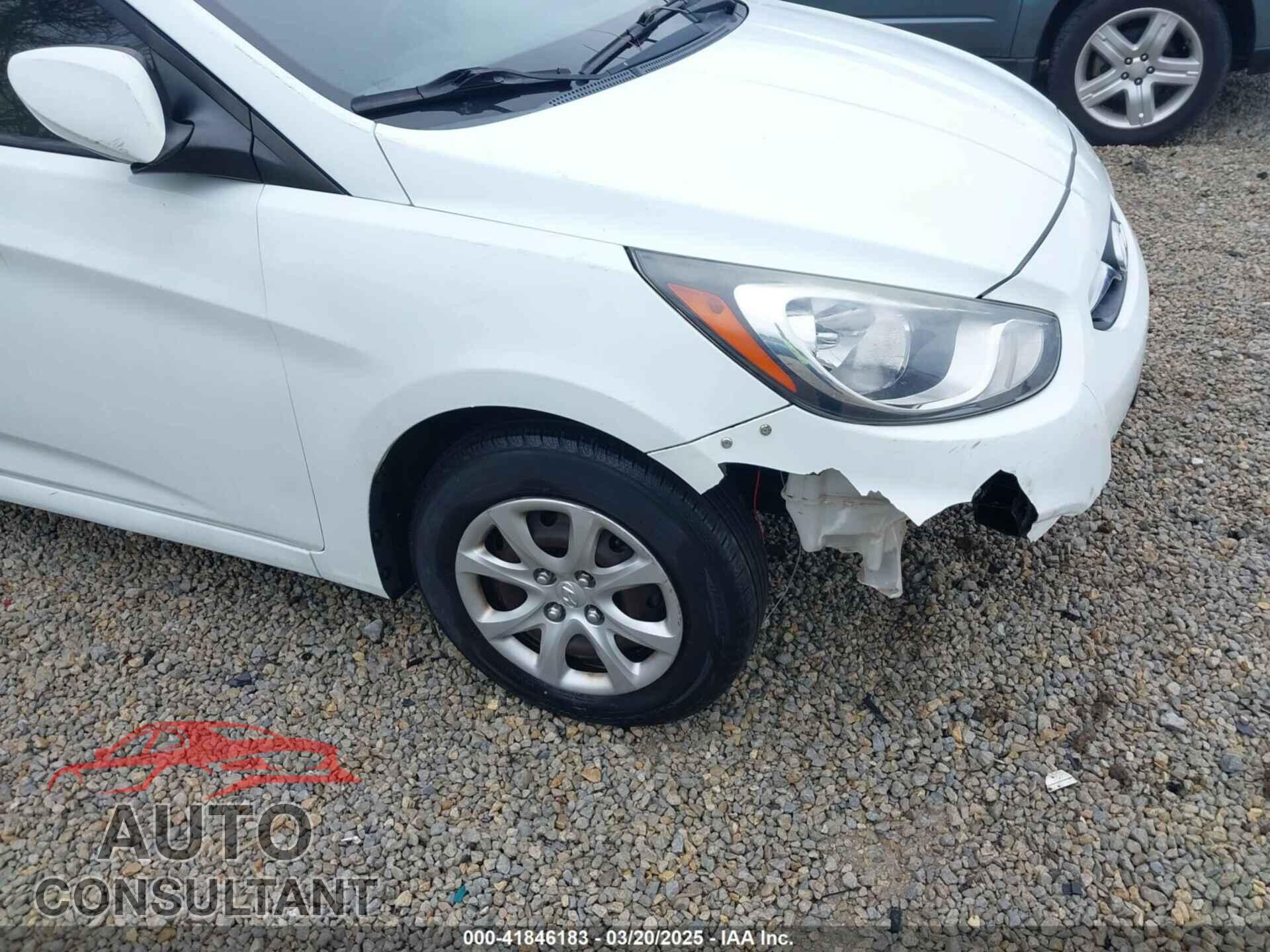 HYUNDAI ACCENT 2012 - KMHCT4AE8CU207332