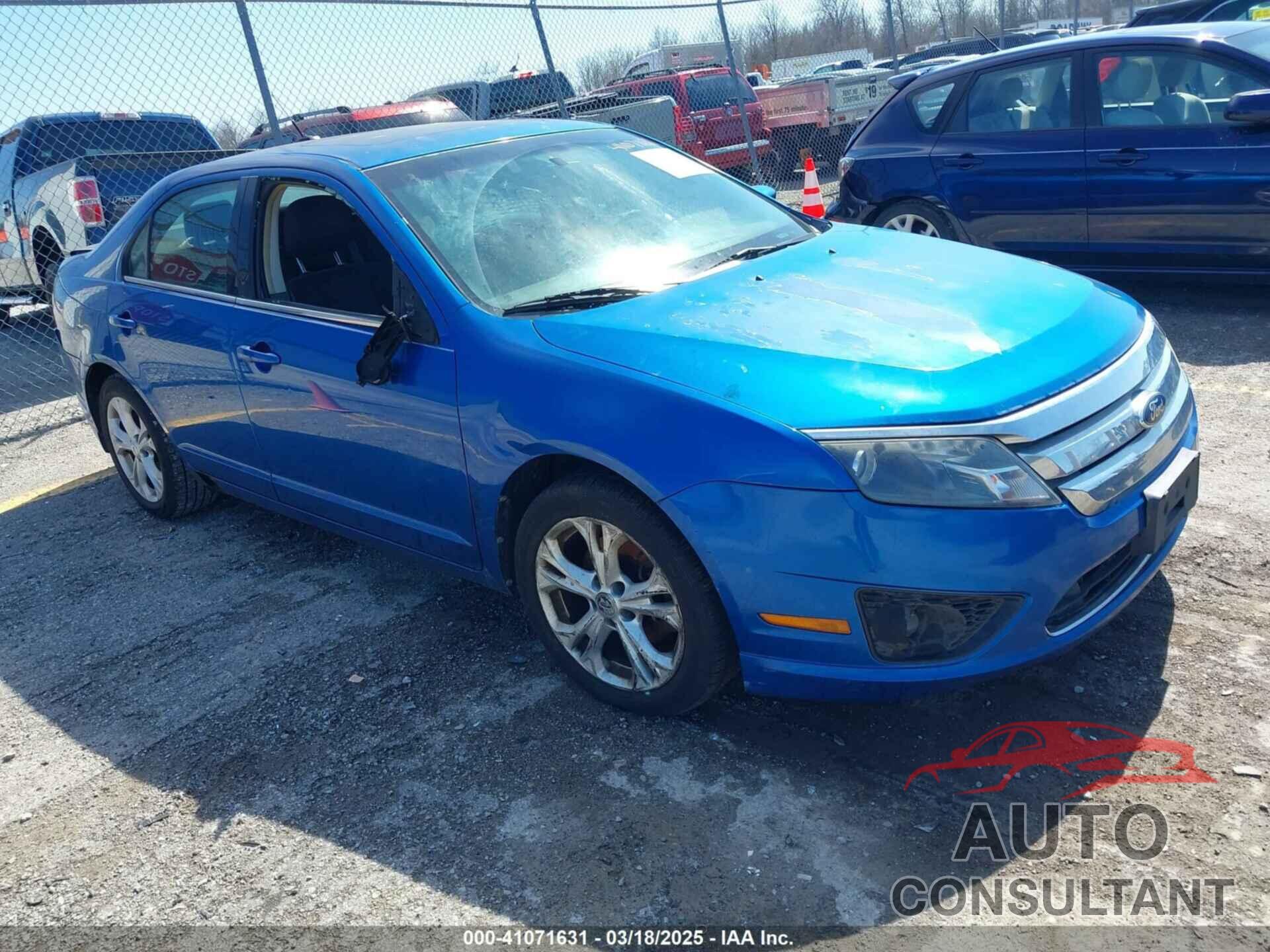 FORD FUSION 2012 - 3FAHP0HA0CR129328