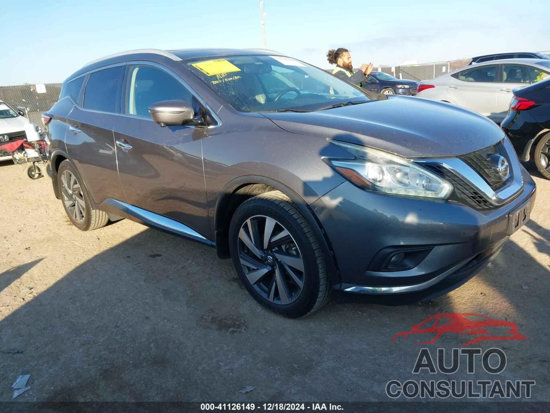 NISSAN MURANO 2018 - 5N1AZ2MG6JN104716