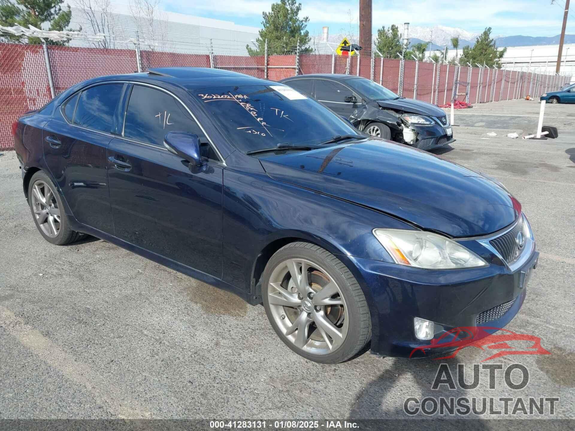 LEXUS IS 250 2010 - JTHBF5C22A2099555