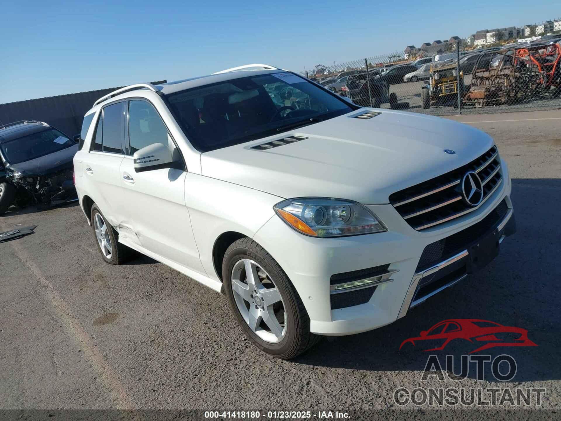 MERCEDES-BENZ ML 350 2014 - 4JGDA5JB8EA351764
