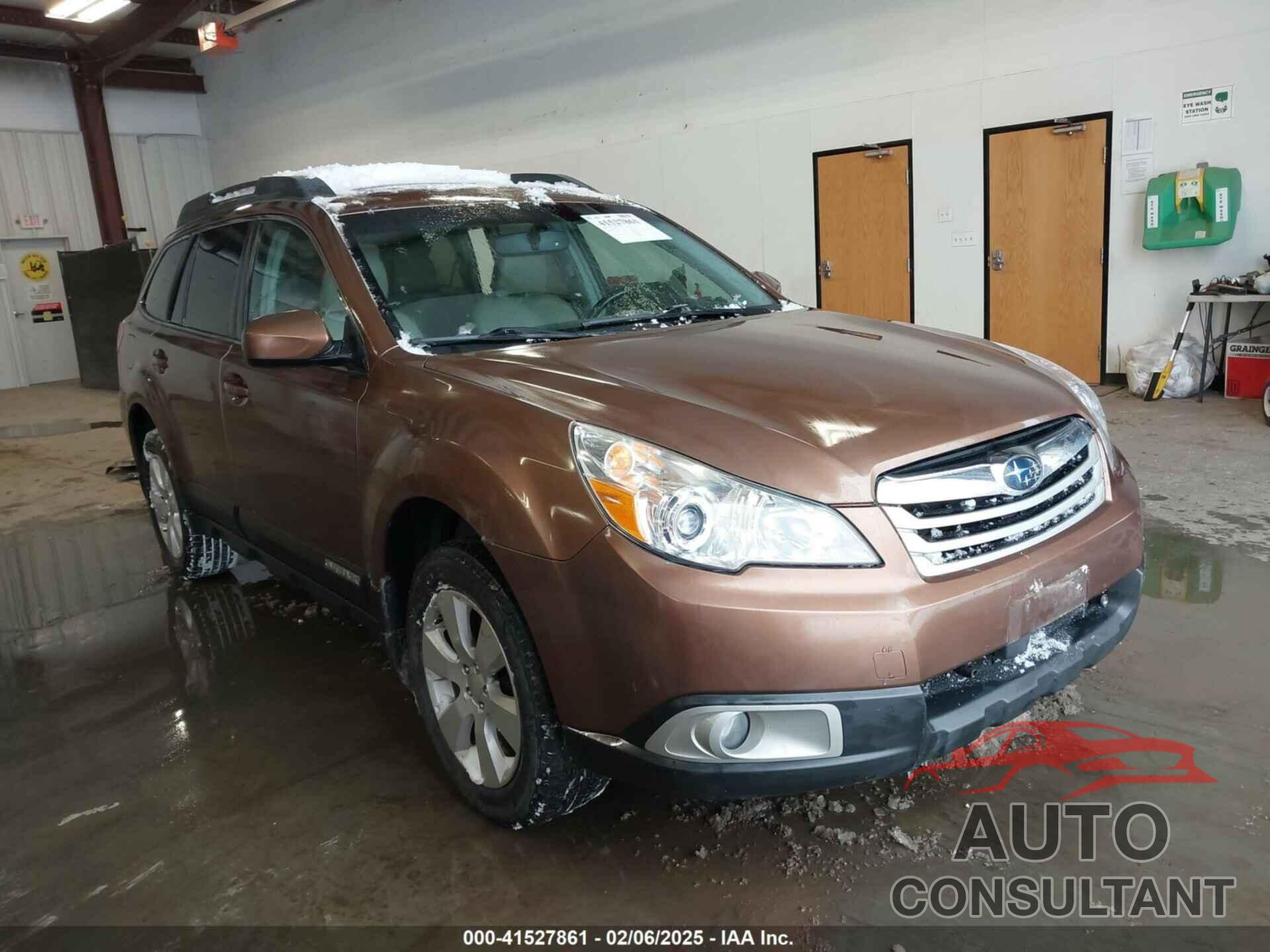 SUBARU OUTBACK 2011 - 4S4BRBGC3B3395749
