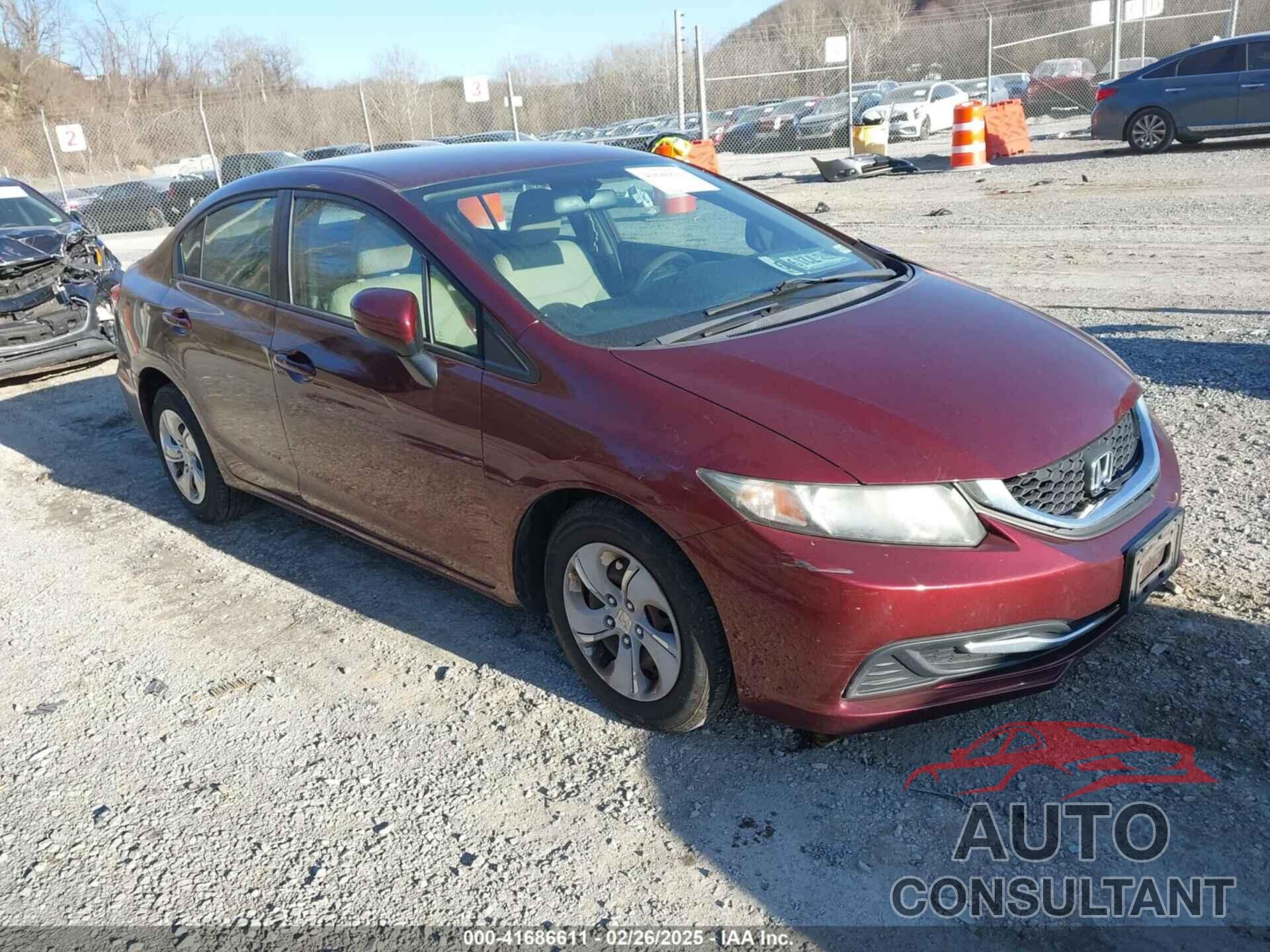 HONDA CIVIC 2015 - 2HGFB2F55FH545278