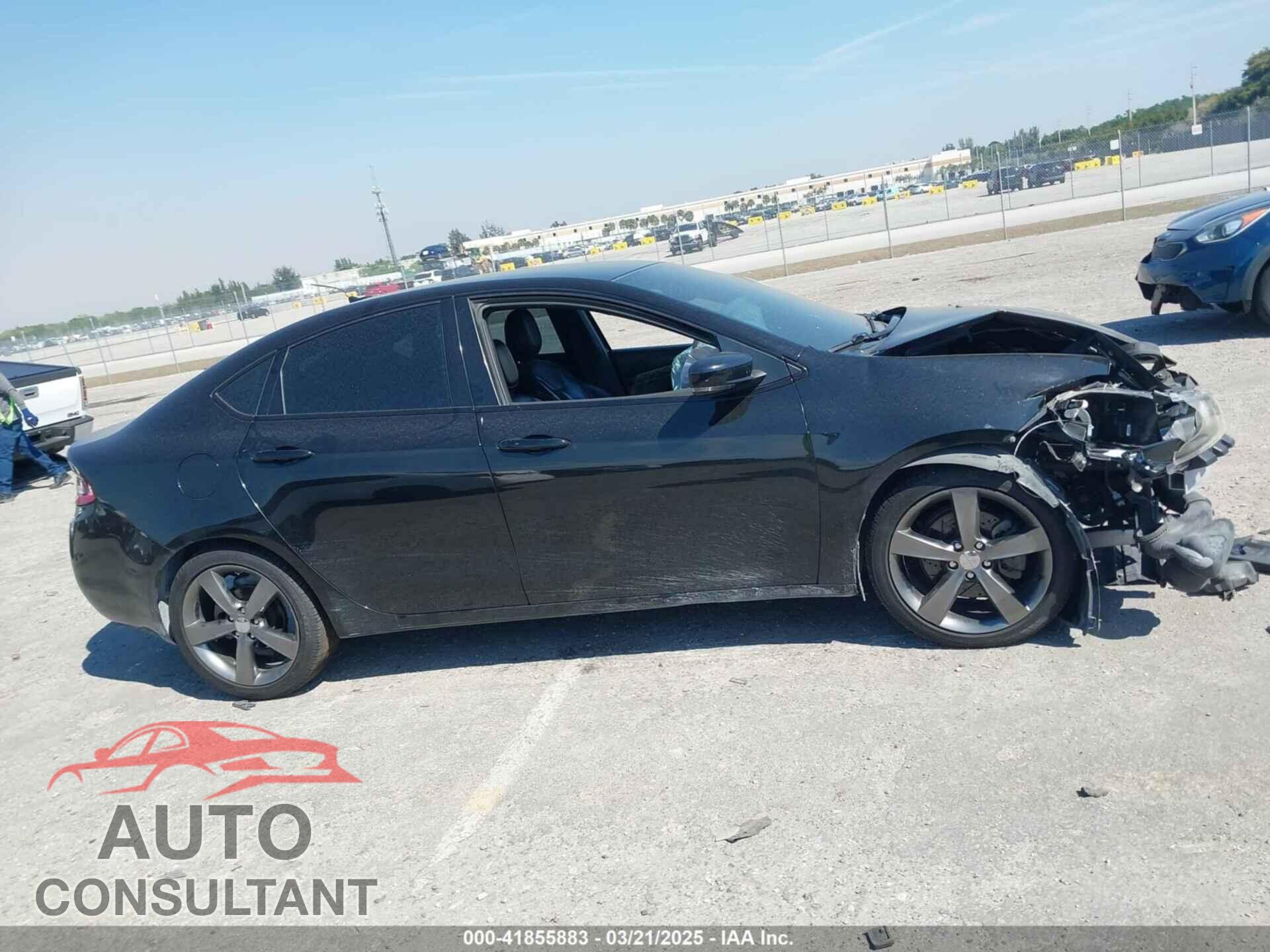 DODGE DART 2015 - 1C3CDFEB0FD252593