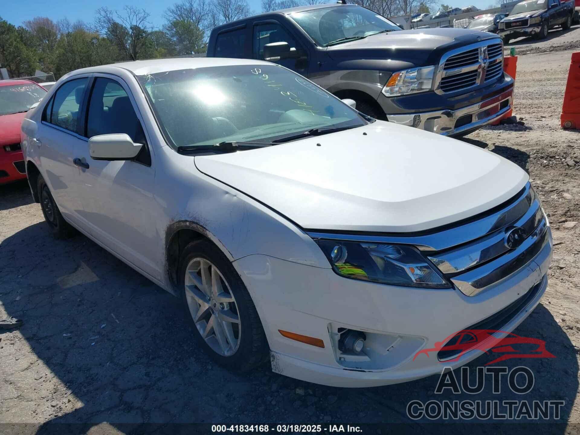 FORD FUSION 2012 - 3FAHP0JG3CR353272