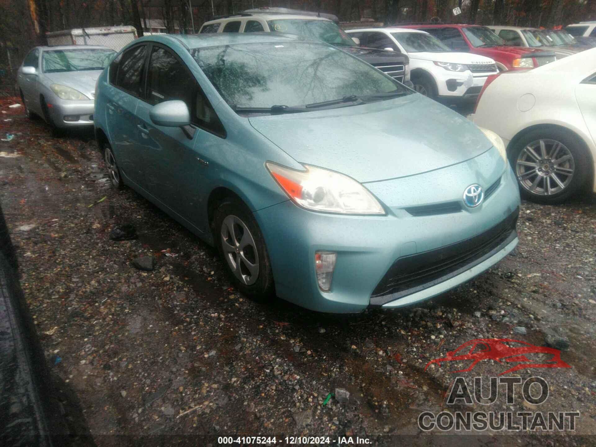 TOYOTA PRIUS 2013 - JTDKN3DU2D1687944