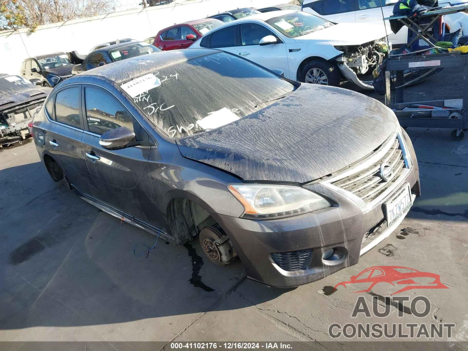 NISSAN SENTRA 2015 - 3N1AB7APXFY249250