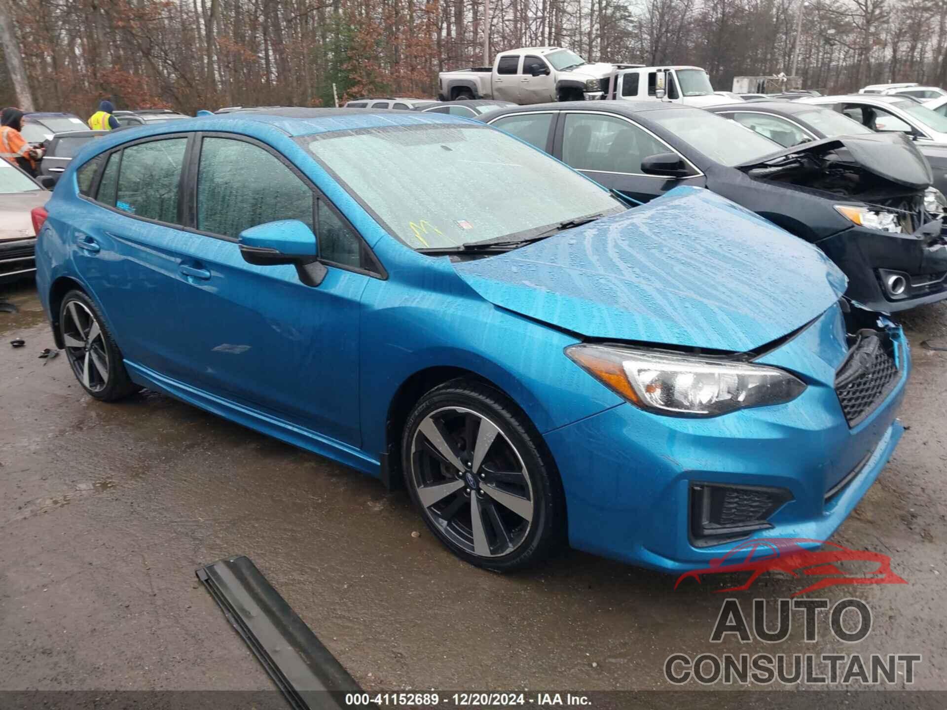 SUBARU IMPREZA 2019 - 4S3GTAM6XK3720739