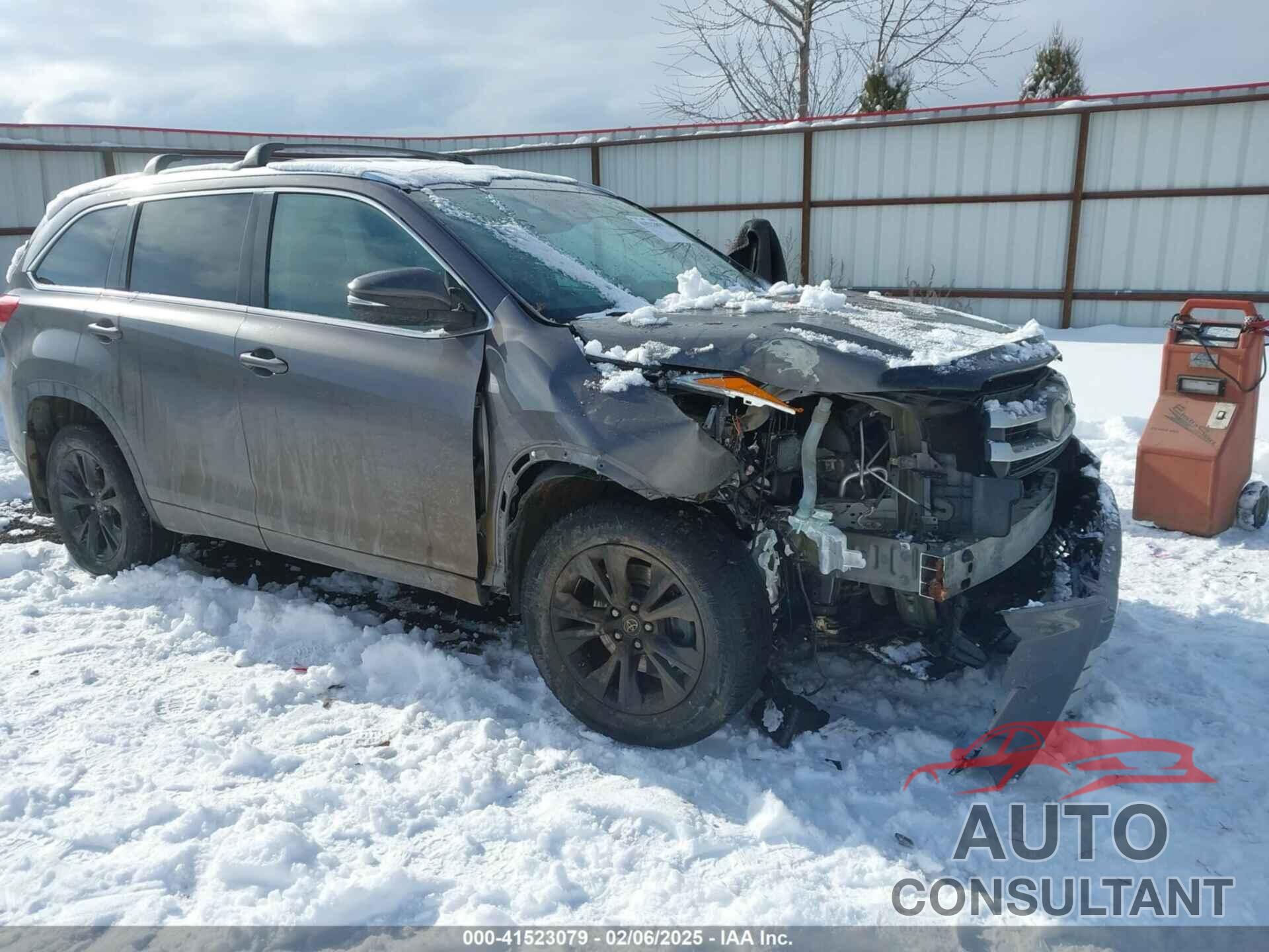 TOYOTA HIGHLANDER 2017 - 5TDJZRFH0HS420930