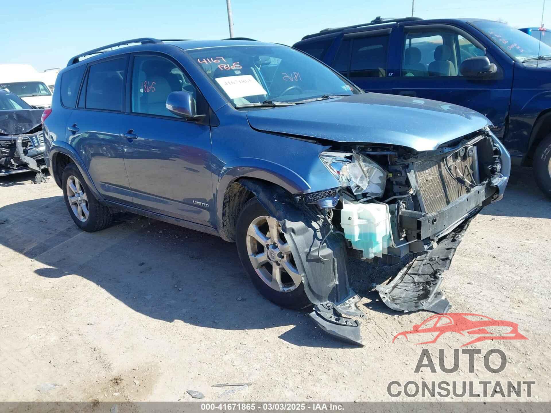 TOYOTA RAV4 2012 - 2T3DK4DV1CW086928