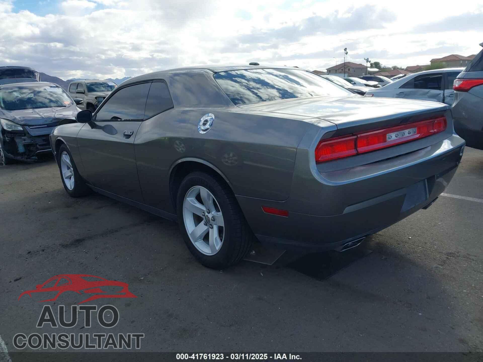 DODGE CHALLENGER 2012 - 2C3CDYAGXCH214316