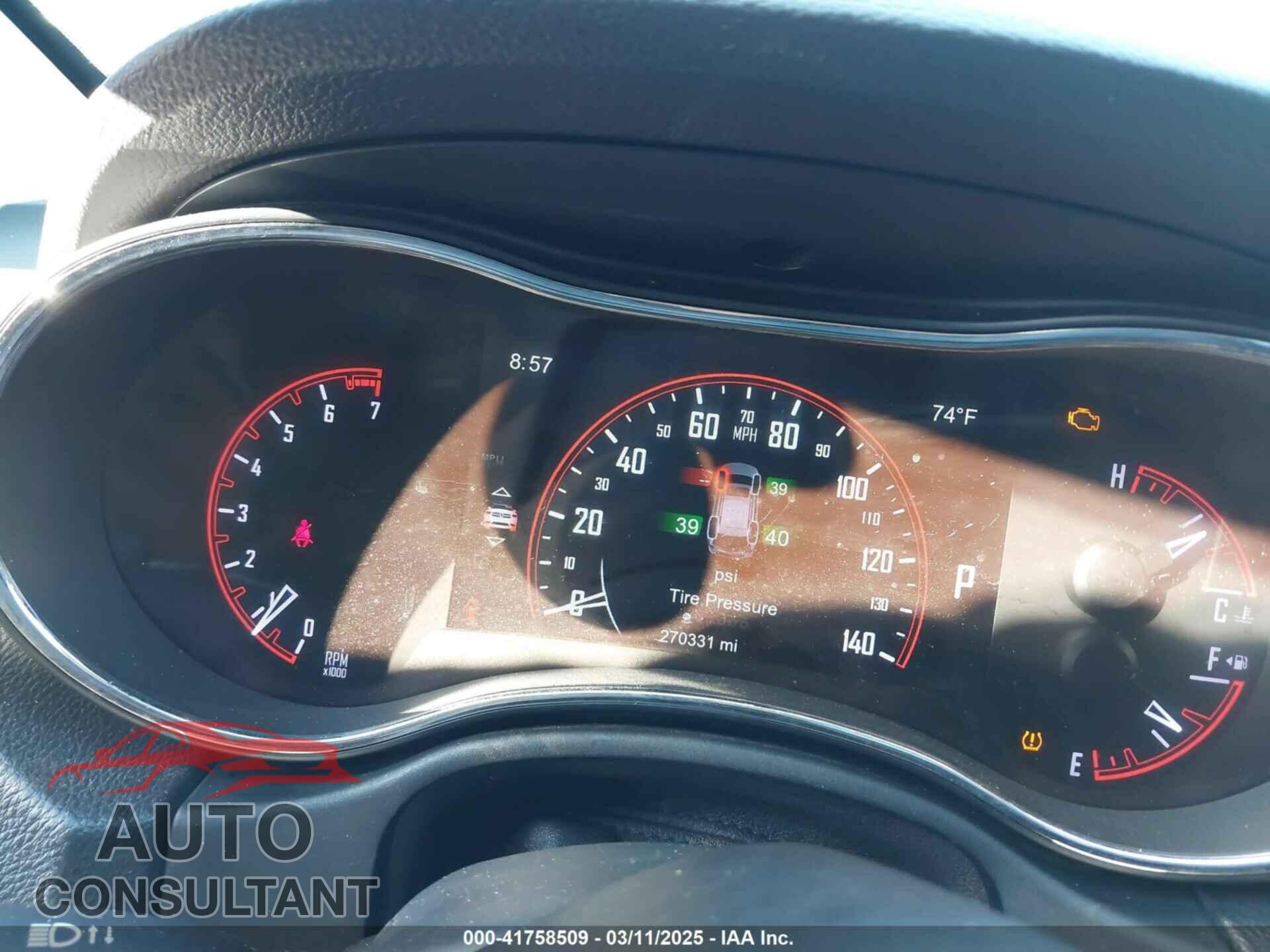 DODGE DURANGO 2014 - 1C4RDJAG2EC419910