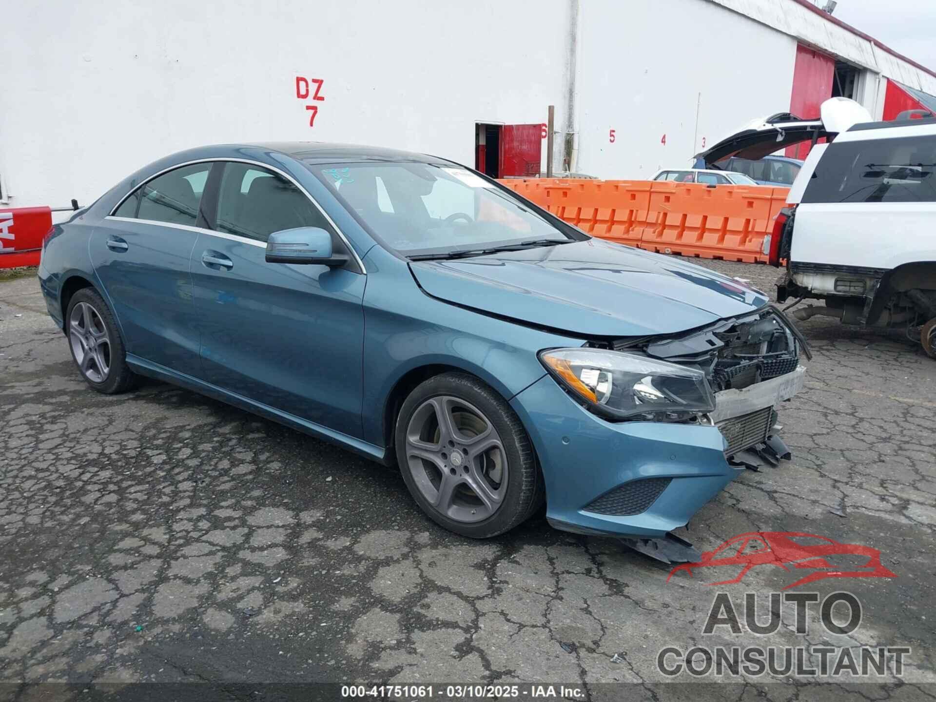 MERCEDES-BENZ CLA 250 2014 - WDDSJ4EB0EN090578
